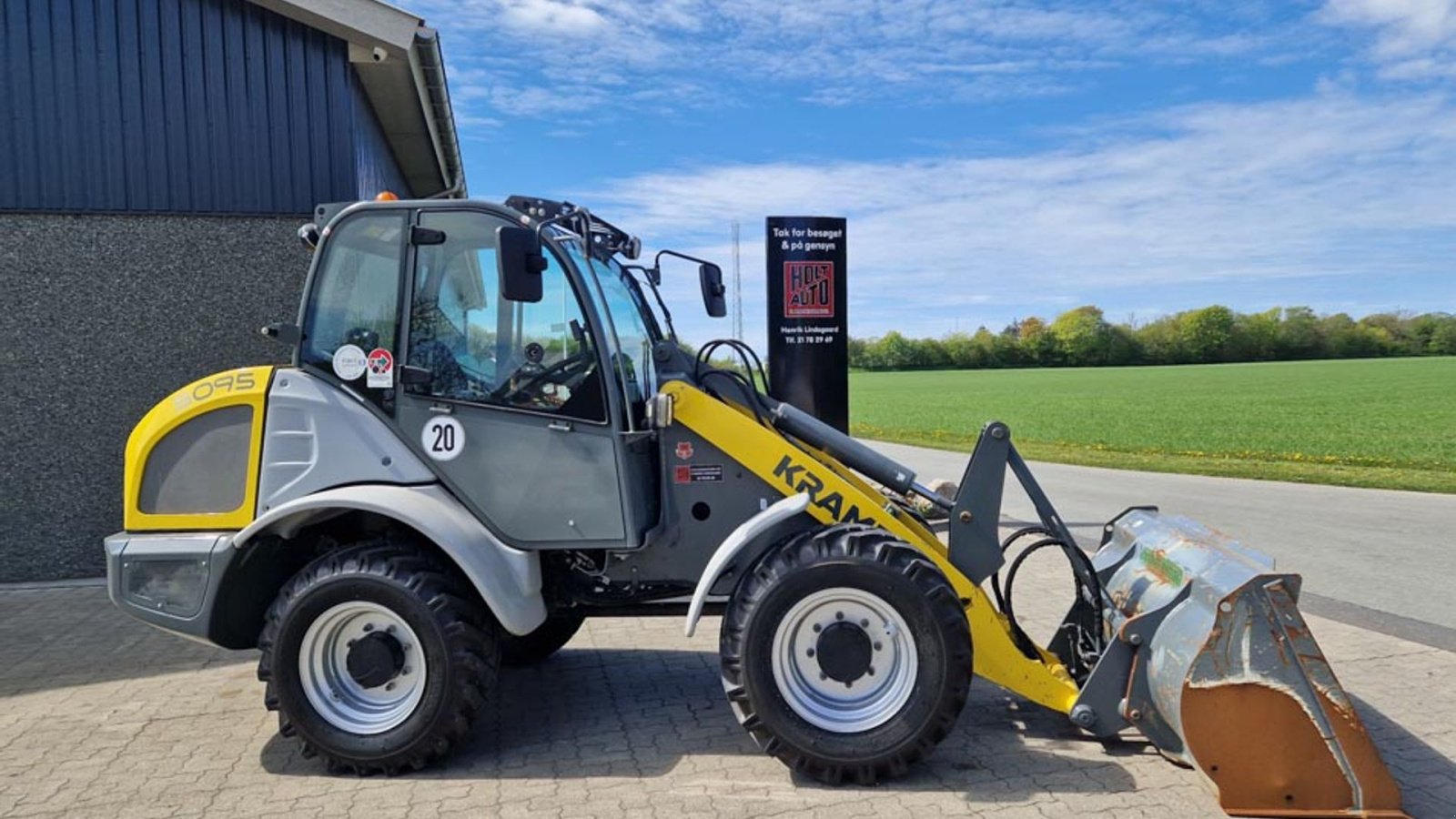 Radlader tip Kramer 5095, Gebrauchtmaschine in Vrå (Poză 2)