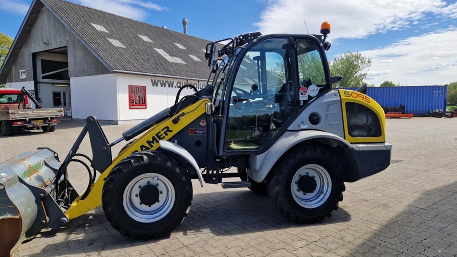 Radlader del tipo Kramer 5095, Gebrauchtmaschine en Vrå (Imagen 9)