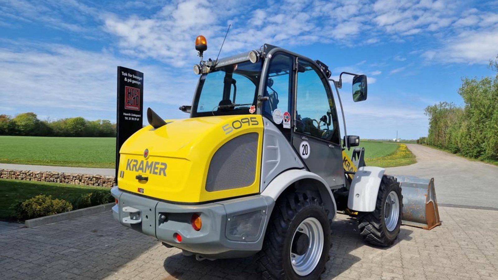 Radlader del tipo Kramer 5095, Gebrauchtmaschine en Vrå (Imagen 4)