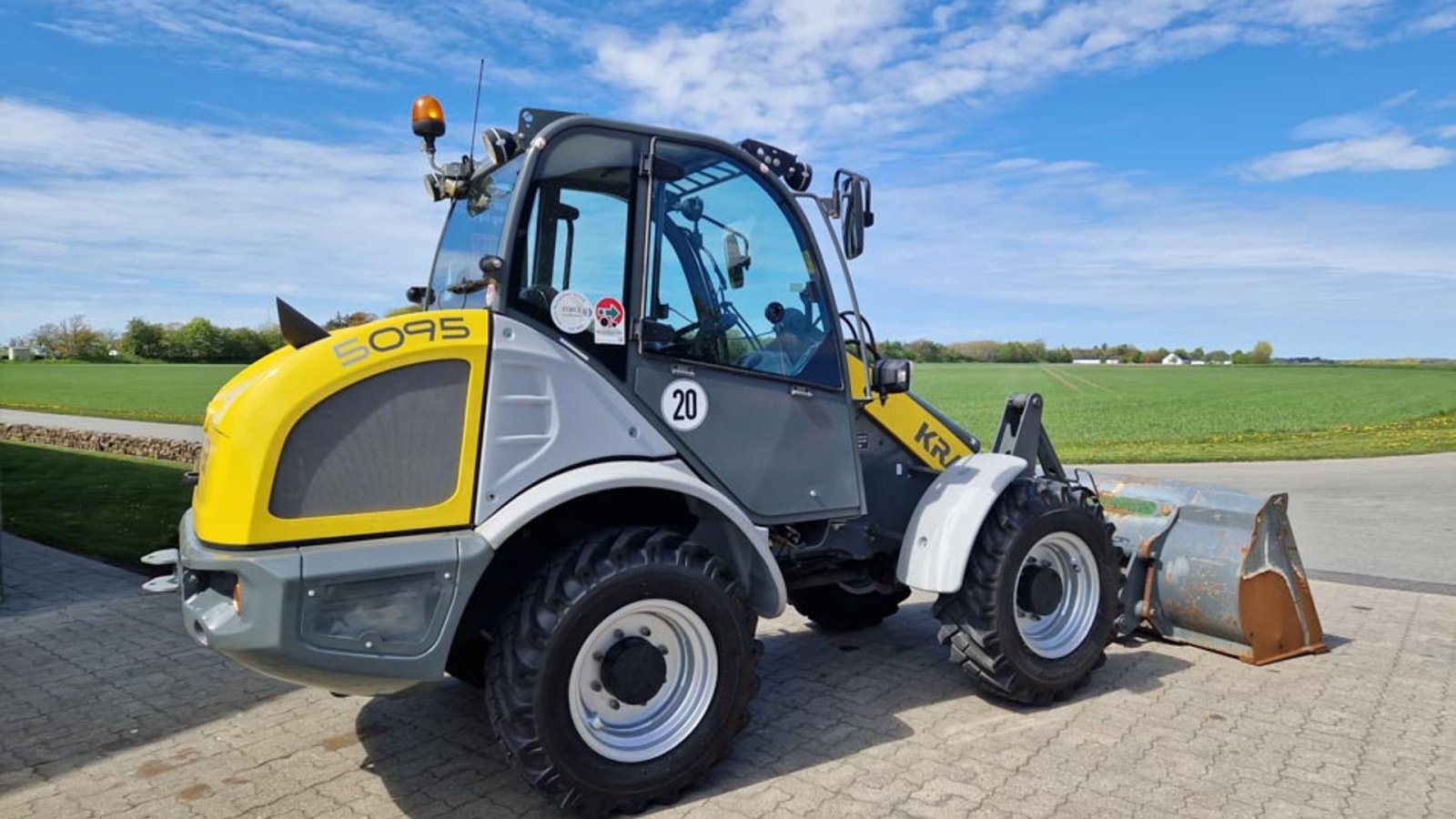 Radlader del tipo Kramer 5095, Gebrauchtmaschine en Vrå (Imagen 3)