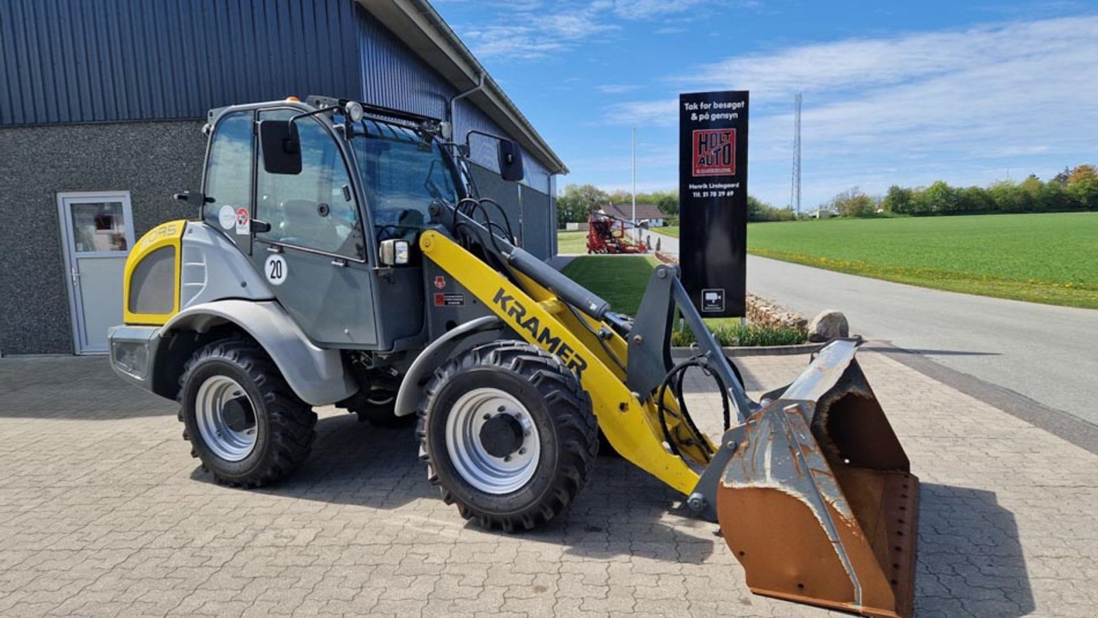 Radlader del tipo Kramer 5095, Gebrauchtmaschine en Vrå (Imagen 1)