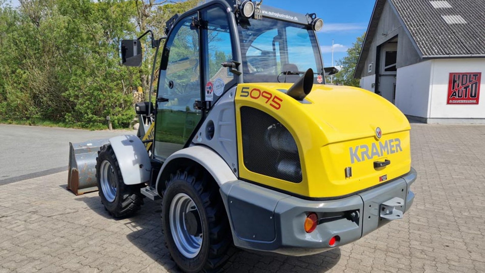 Radlader типа Kramer 5095, Gebrauchtmaschine в Vrå (Фотография 7)