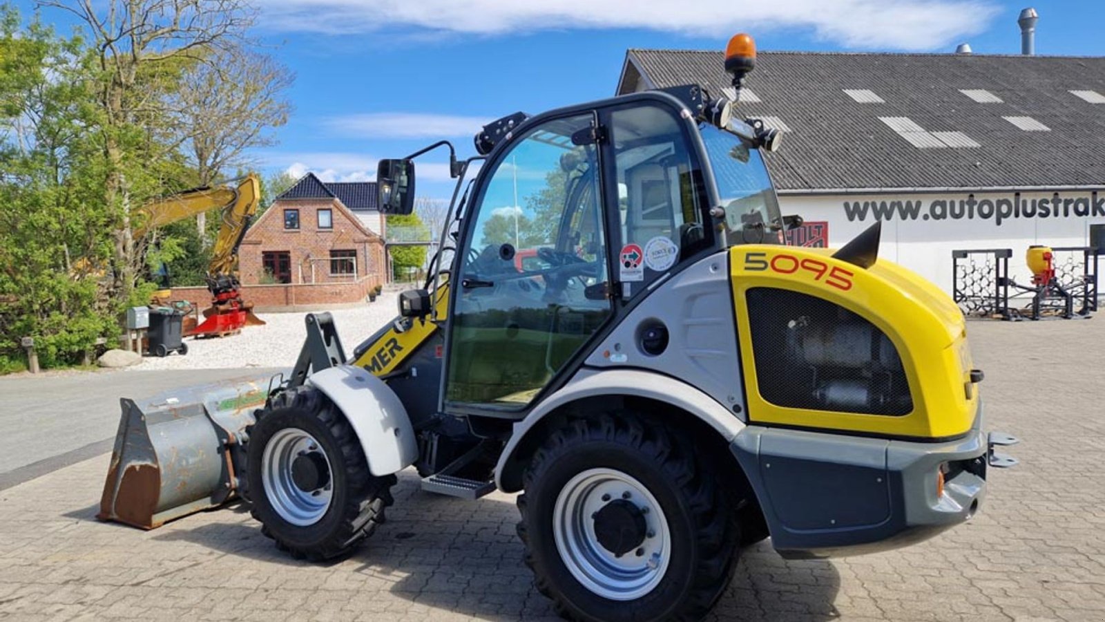 Radlader типа Kramer 5095, Gebrauchtmaschine в Vrå (Фотография 8)