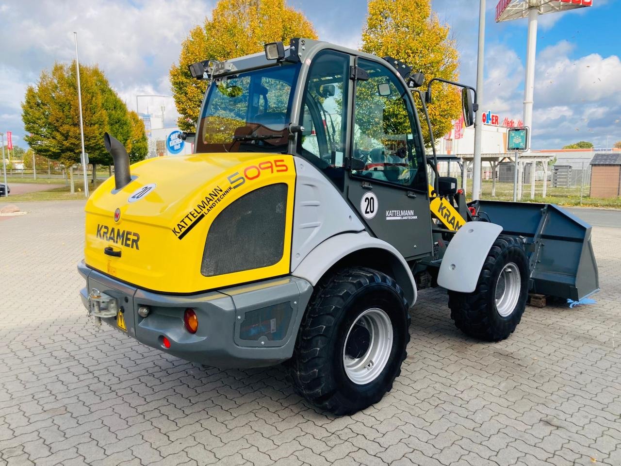 Radlader typu Kramer 5095, Gebrauchtmaschine v Stuhr (Obrázek 5)