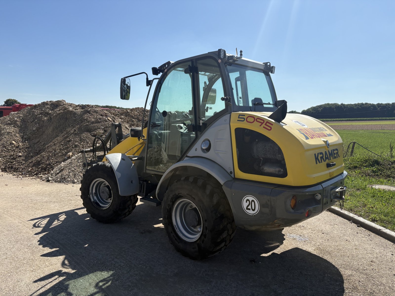 Radlader typu Kramer 5095, Gebrauchtmaschine v Bollstadt  (Obrázek 3)