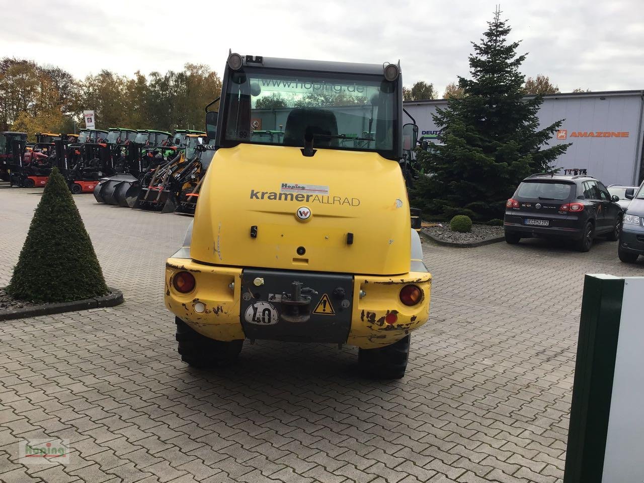 Radlader of the type Kramer 580 (40 km/h), Gebrauchtmaschine in Bakum (Picture 4)