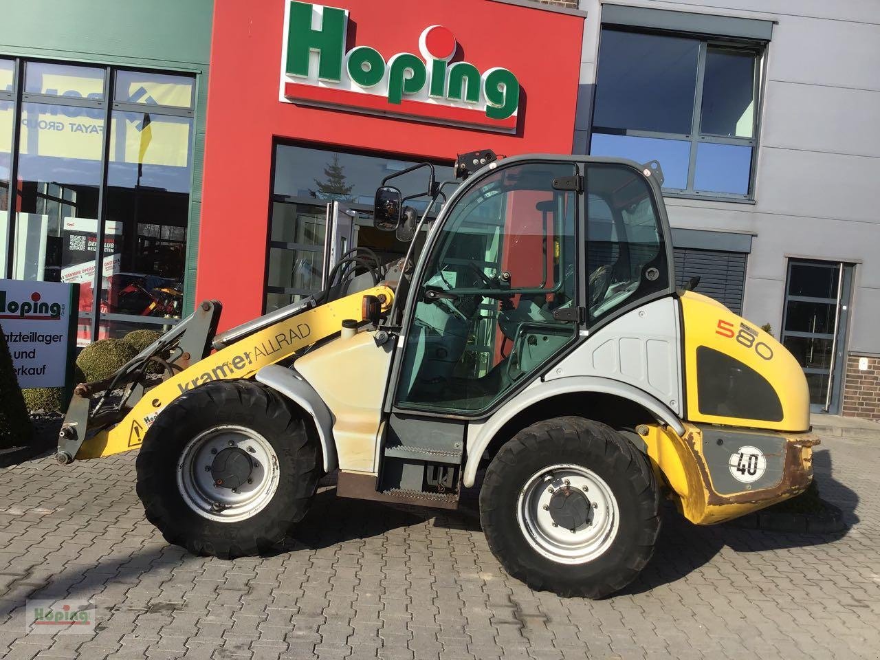 Radlader typu Kramer 580 (40 km/h), Gebrauchtmaschine w Bakum (Zdjęcie 1)