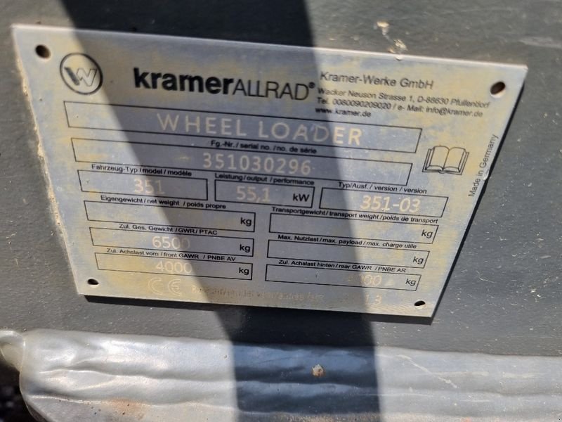 Radlader des Typs Kramer 580, Gebrauchtmaschine in Gabersdorf (Bild 16)