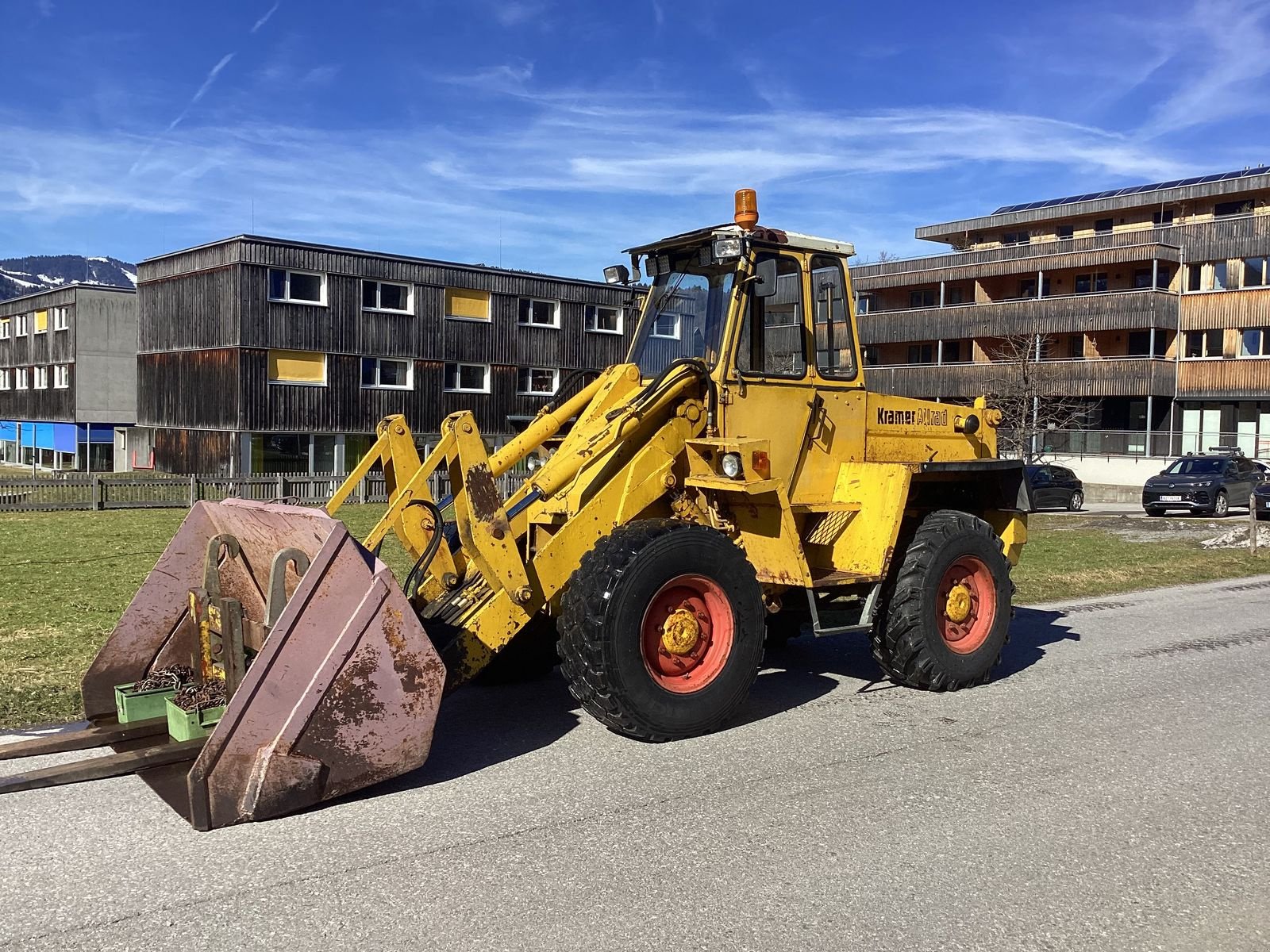 Radlader del tipo Kramer 611 Allrad, Gebrauchtmaschine In Bezau (Immagine 1)