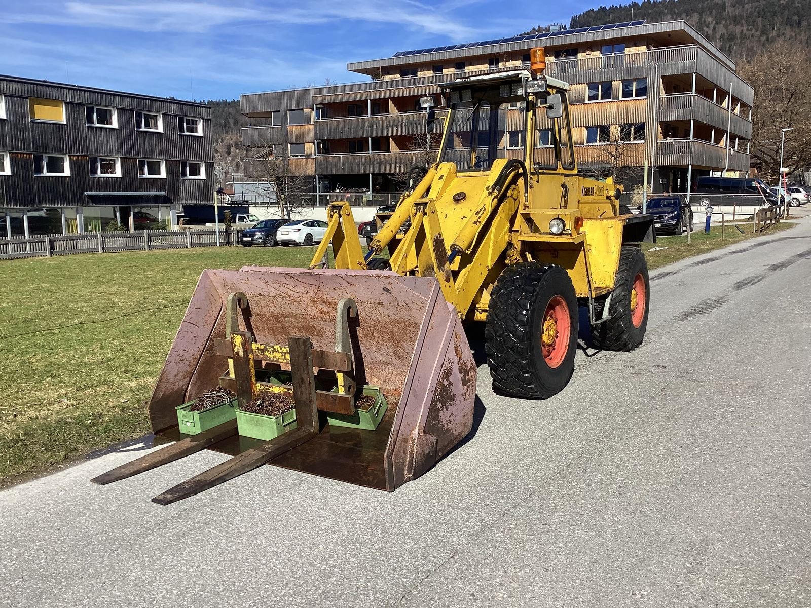 Radlader del tipo Kramer 611 Allrad, Gebrauchtmaschine In Bezau (Immagine 2)