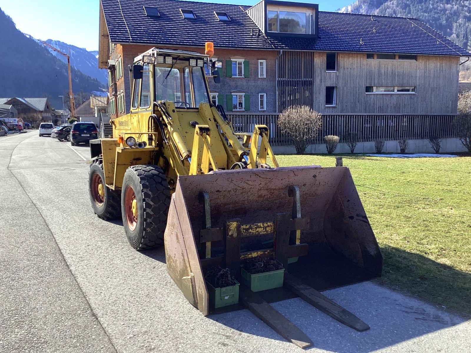 Radlader del tipo Kramer 611 Allrad, Gebrauchtmaschine In Bezau (Immagine 11)