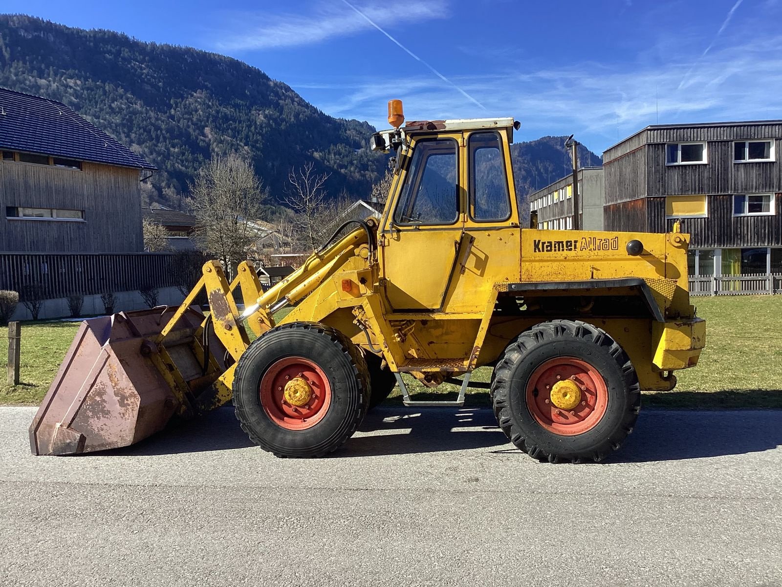 Radlader del tipo Kramer 611 Allrad, Gebrauchtmaschine In Bezau (Immagine 3)