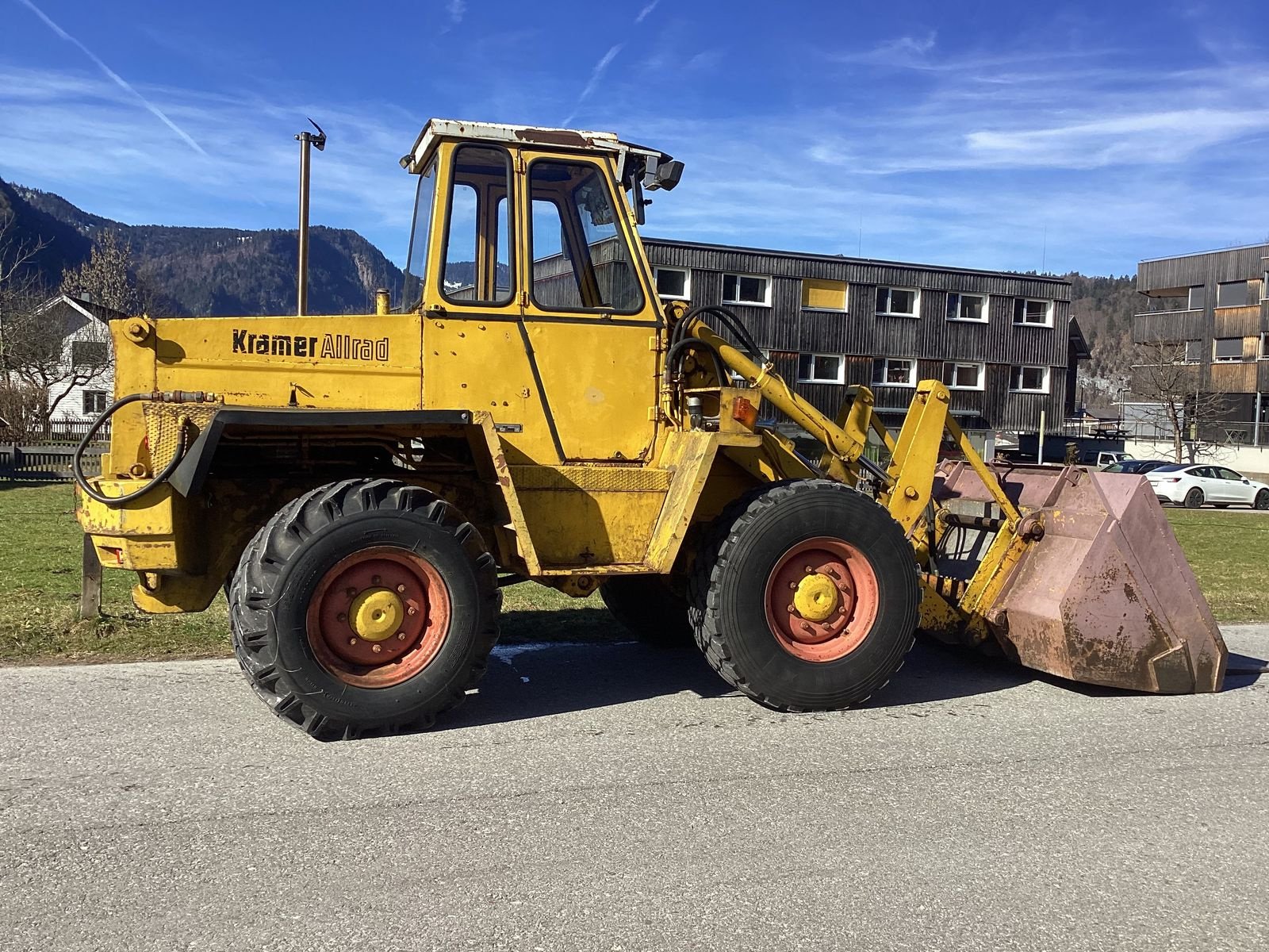 Radlader del tipo Kramer 611 Allrad, Gebrauchtmaschine In Bezau (Immagine 9)