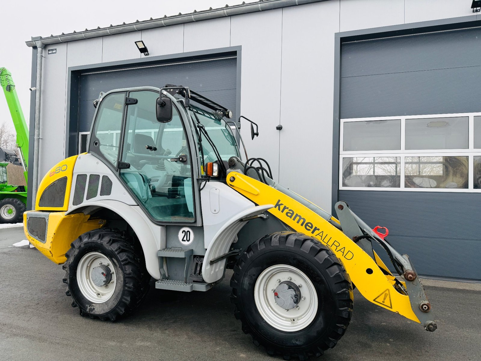 Radlader типа Kramer 680 ALLRAD RADLADER, Gebrauchtmaschine в Falkenstein (Фотография 2)