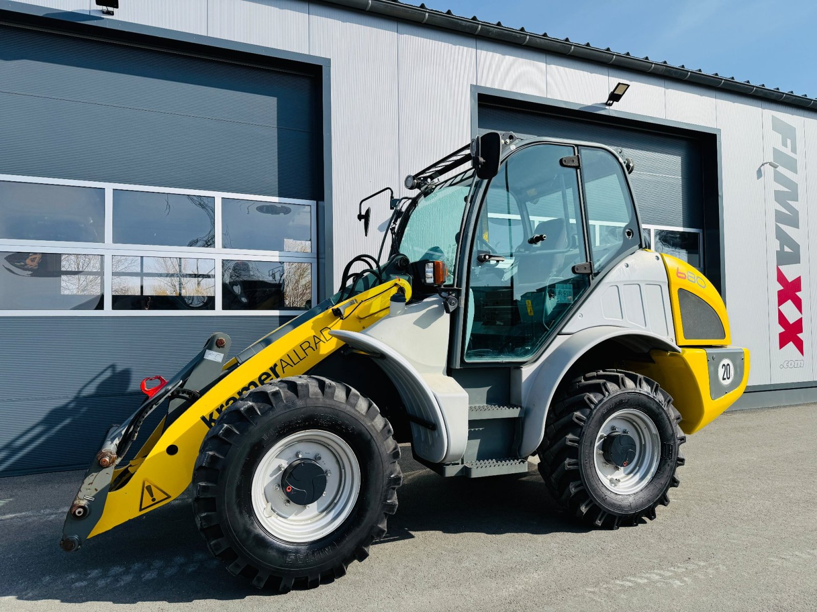 Radlader Türe ait Kramer 680 ALLRAD, Gebrauchtmaschine içinde Falkenstein (resim 1)