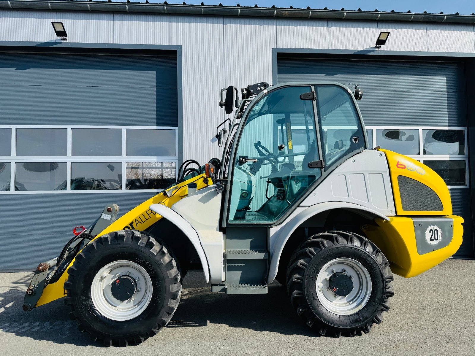 Radlader Türe ait Kramer 680 ALLRAD, Gebrauchtmaschine içinde Falkenstein (resim 2)