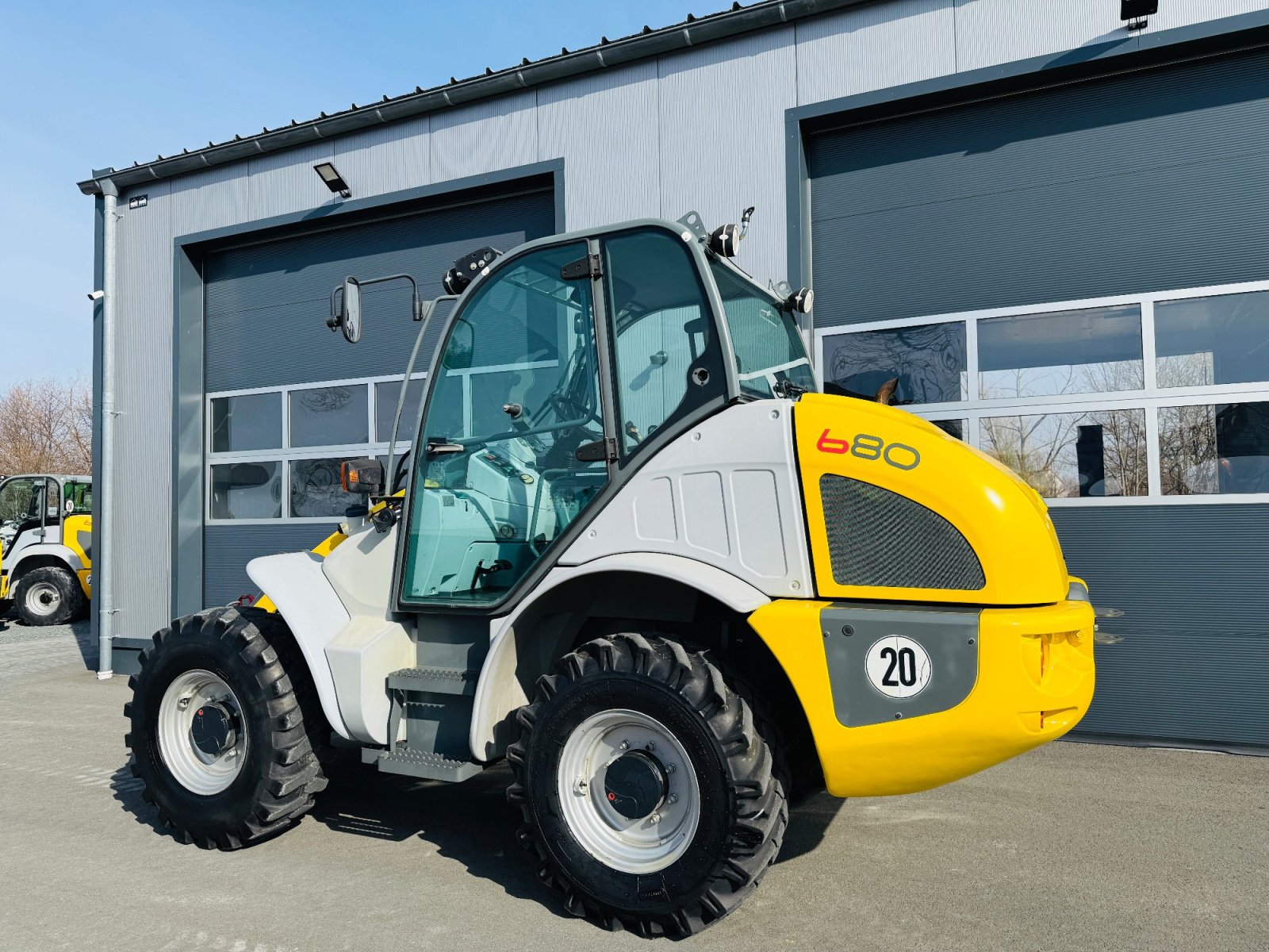 Radlader Türe ait Kramer 680 ALLRAD, Gebrauchtmaschine içinde Falkenstein (resim 5)