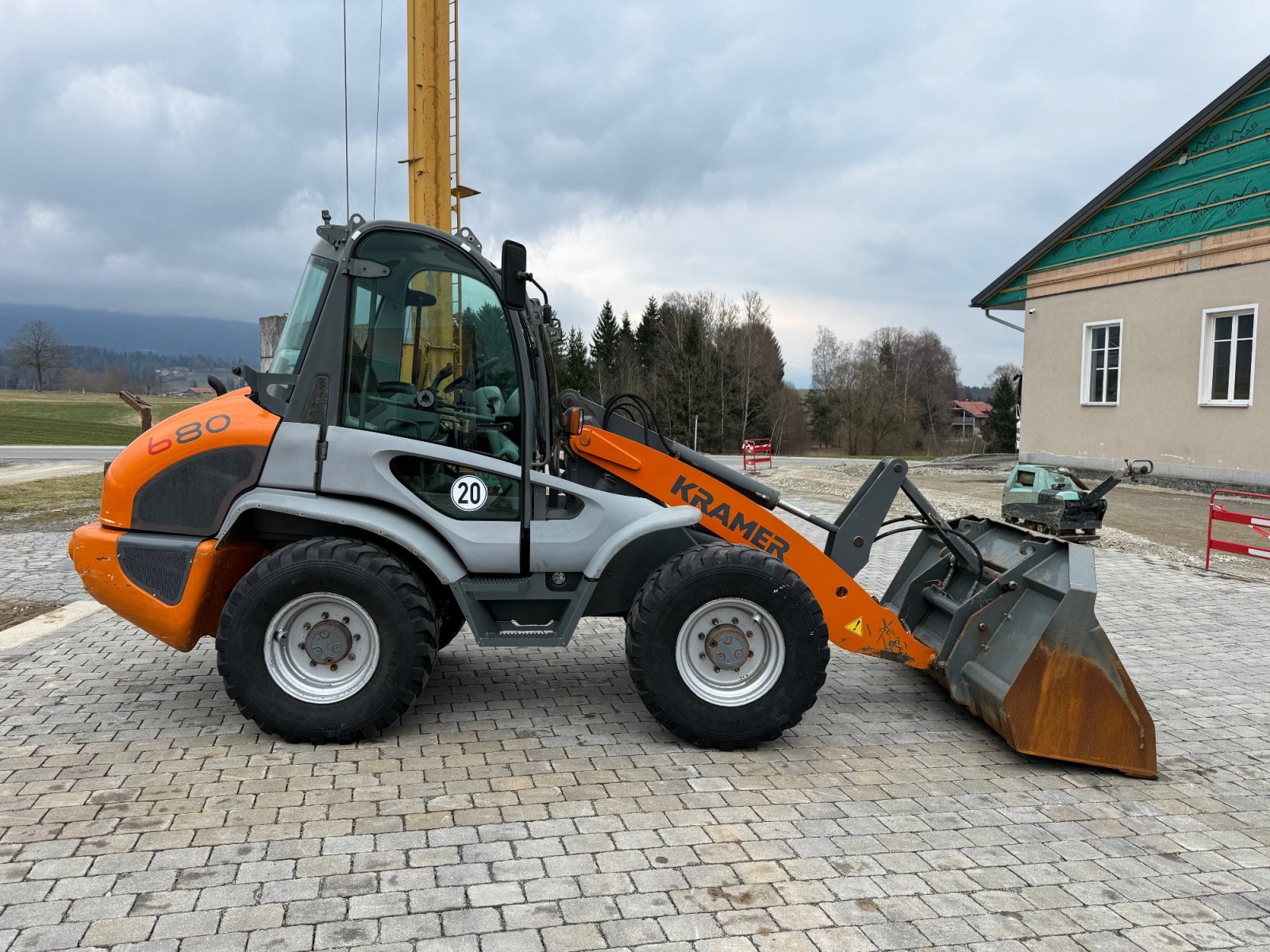 Radlader типа Kramer 680, Gebrauchtmaschine в Neureichenau (Фотография 4)