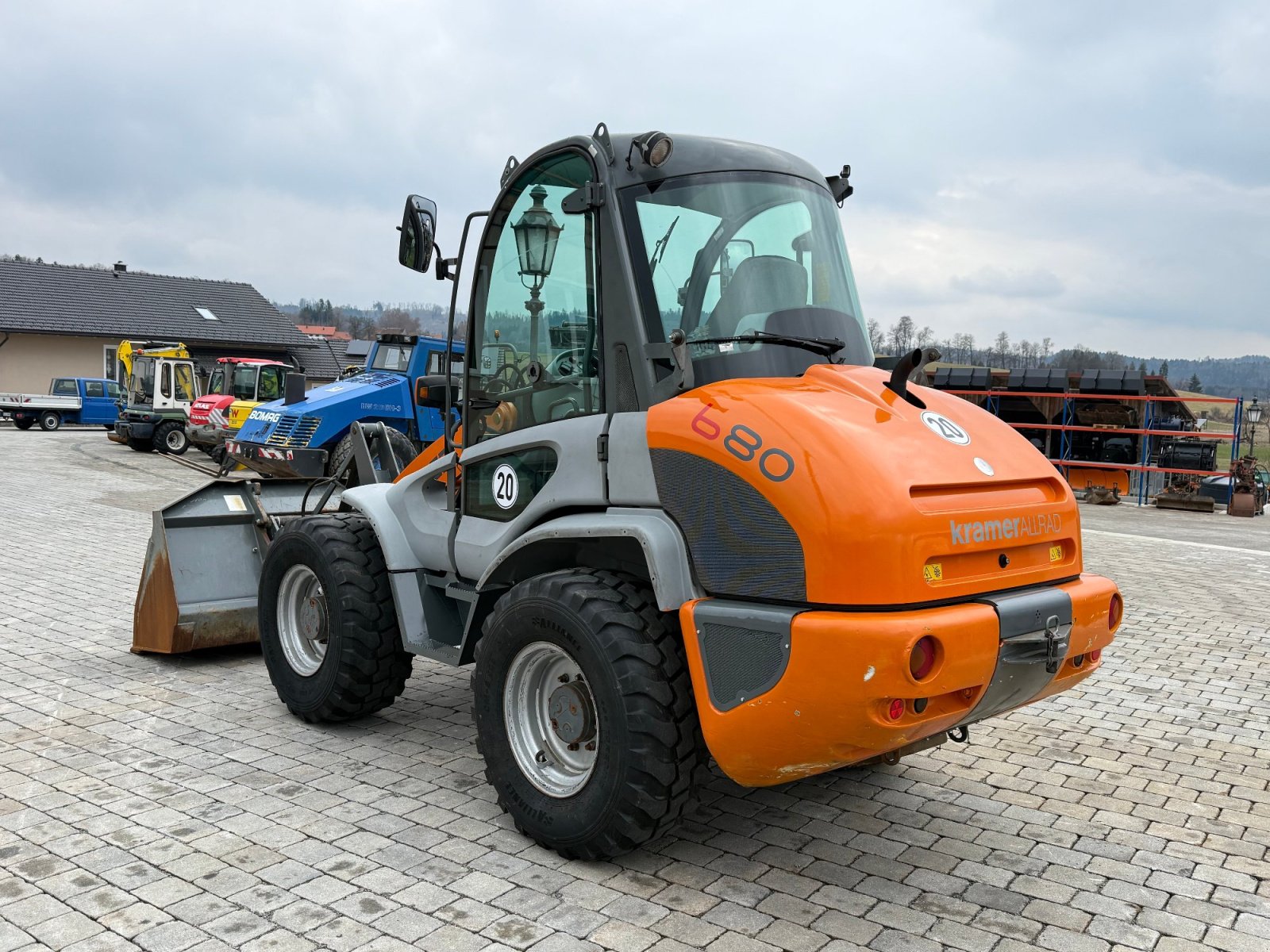 Radlader типа Kramer 680, Gebrauchtmaschine в Neureichenau (Фотография 7)