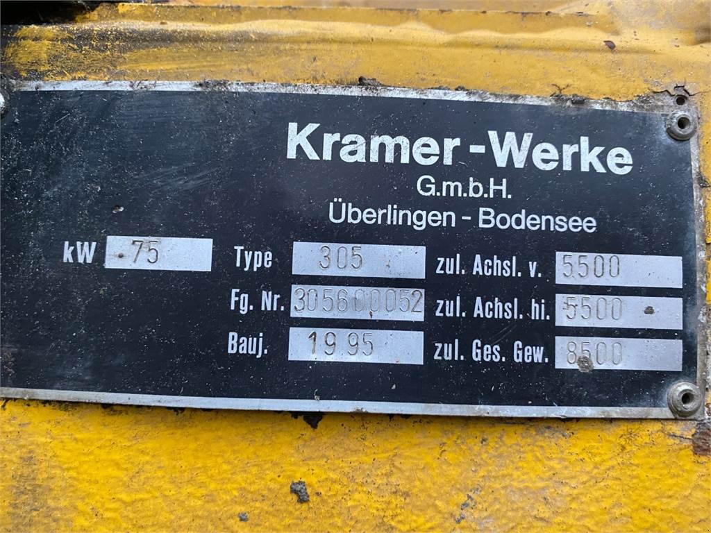 Radlader des Typs Kramer 712, Gebrauchtmaschine in Hemmet (Bild 4)