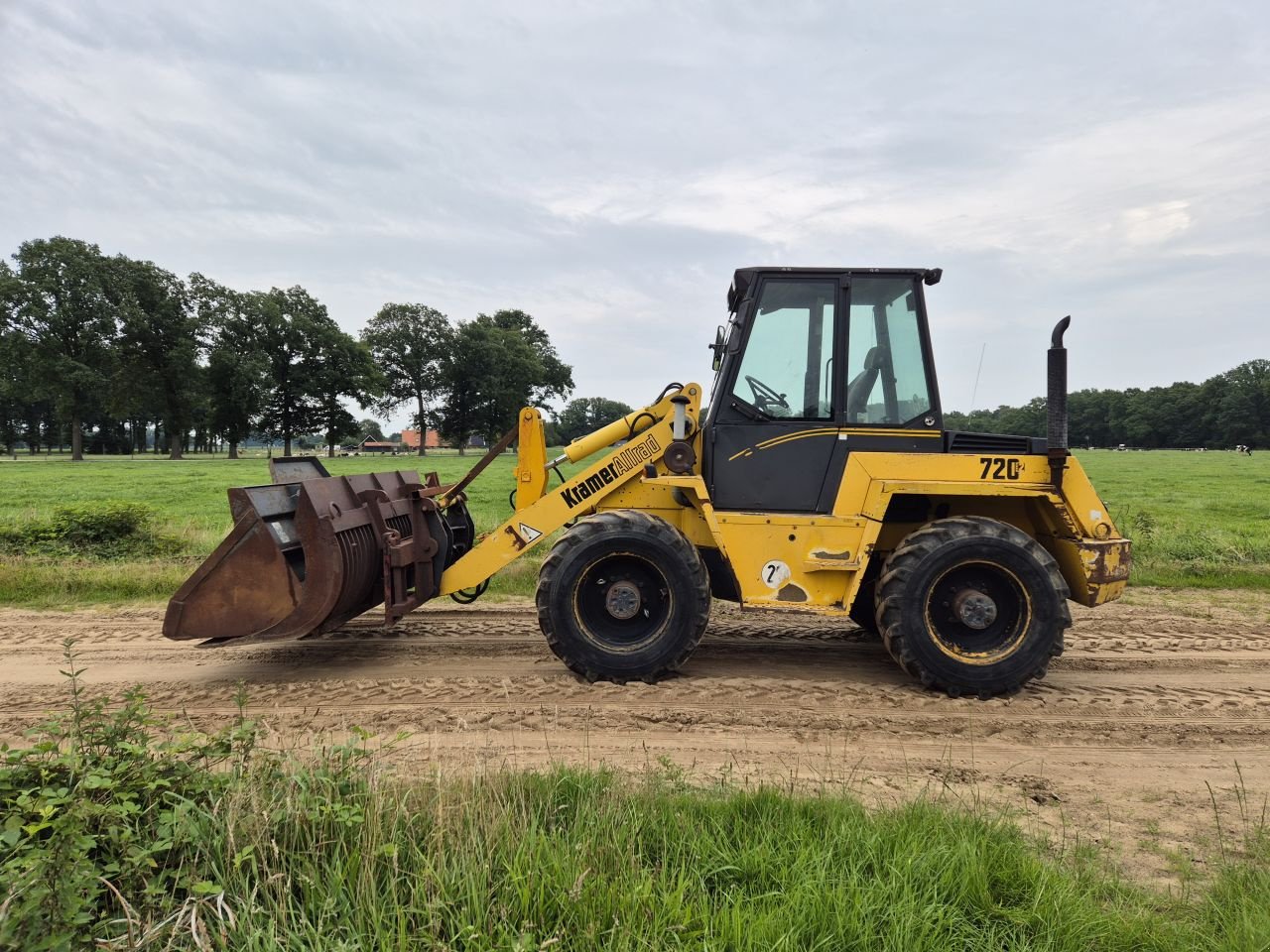 Radlader του τύπου Kramer 720 II, Gebrauchtmaschine σε Fleringen (Φωτογραφία 10)