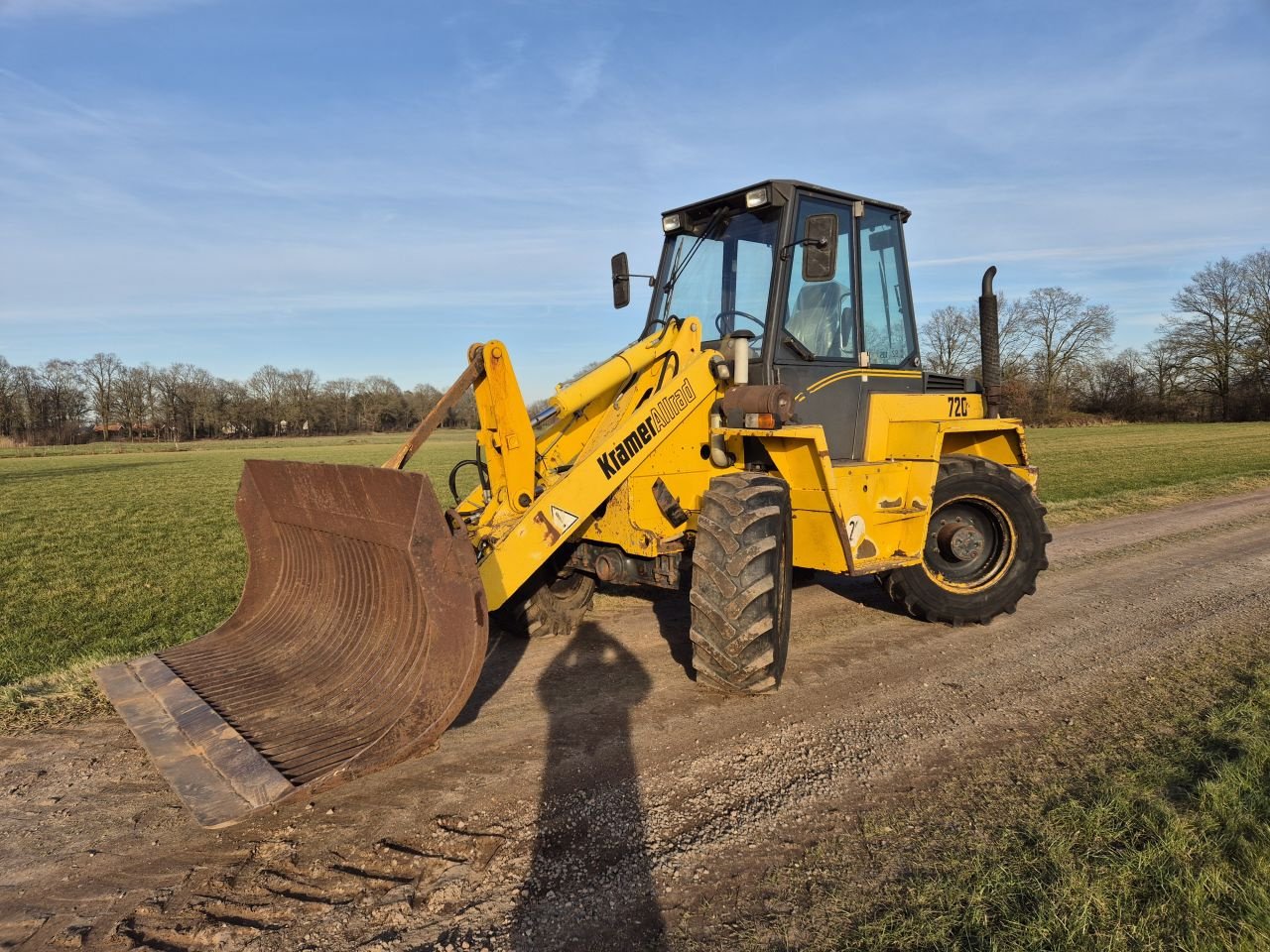Radlader van het type Kramer 720 II, Gebrauchtmaschine in Fleringen (Foto 3)