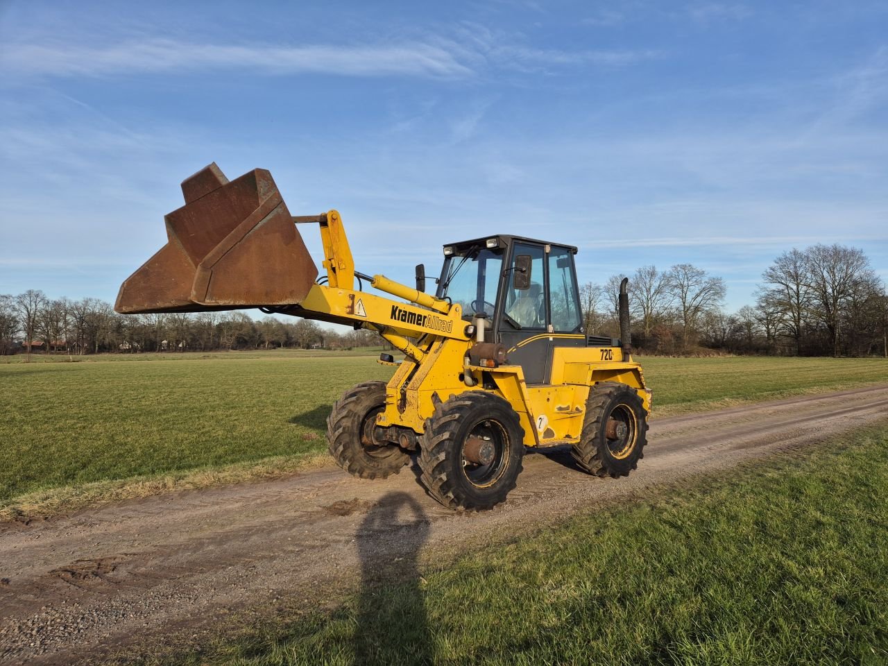 Radlader van het type Kramer 720 II, Gebrauchtmaschine in Fleringen (Foto 4)