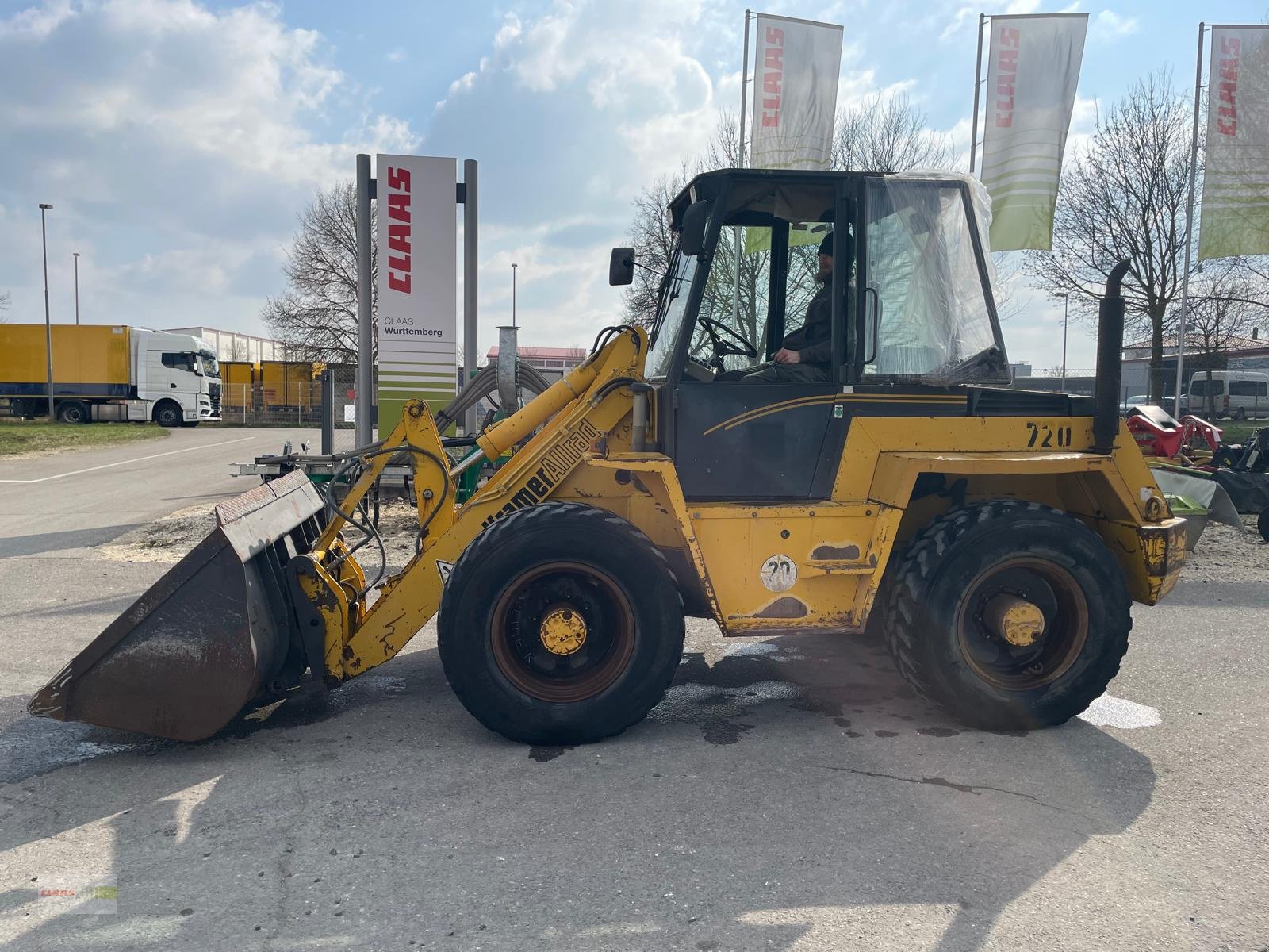 Radlader a típus Kramer 720, Gebrauchtmaschine ekkor: Langenau (Kép 2)