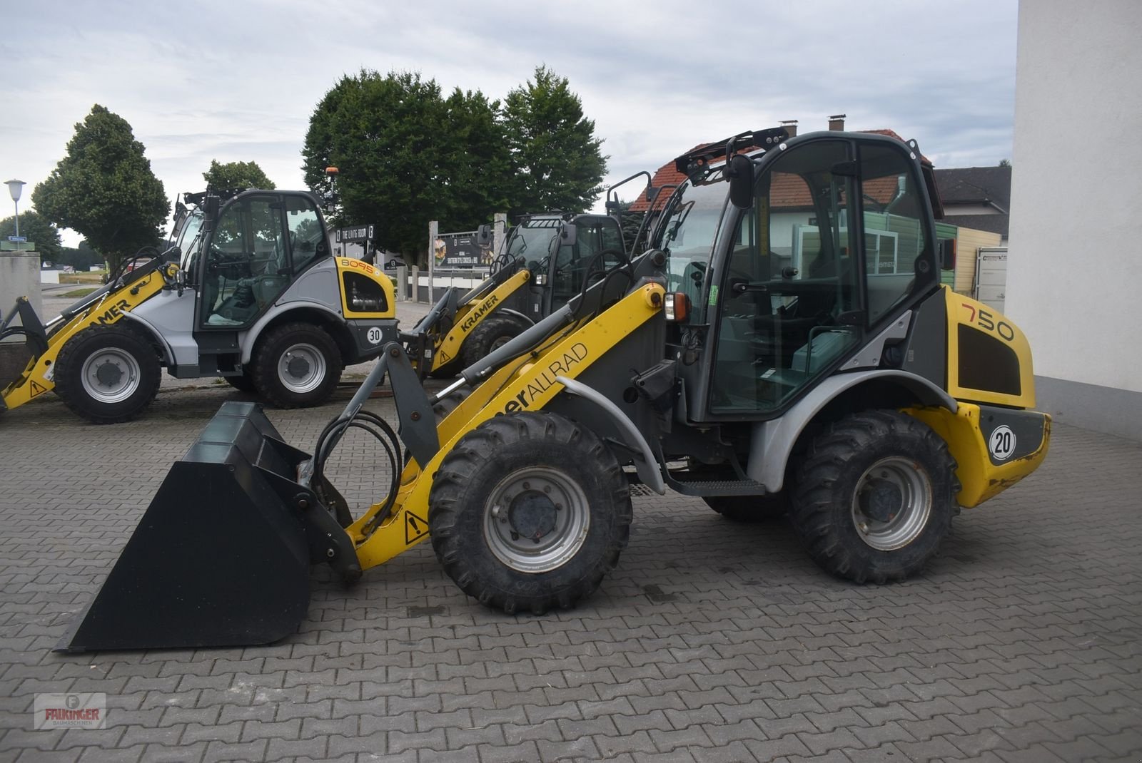 Radlader of the type Kramer 750 mit Straßenzulassung, Gebrauchtmaschine in Putzleinsdorf (Picture 1)