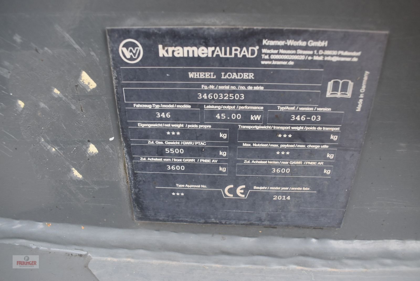 Radlader of the type Kramer 750 mit Straßenzulassung, Gebrauchtmaschine in Putzleinsdorf (Picture 11)