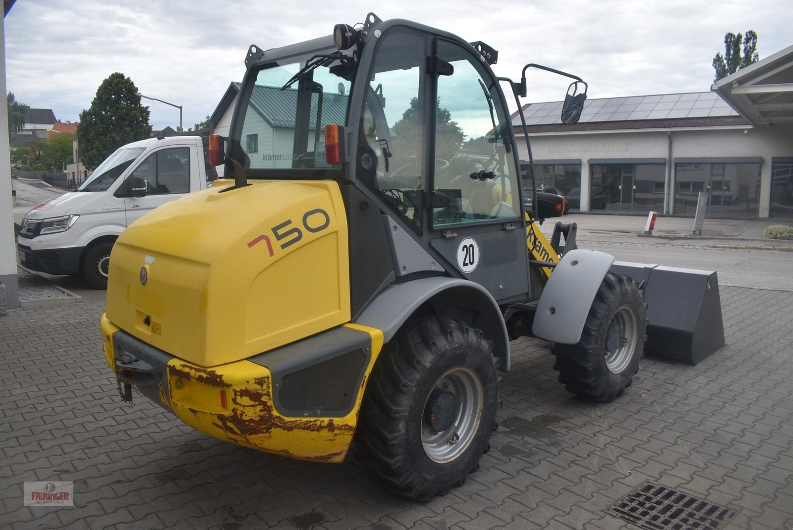 Radlader of the type Kramer 750 mit Straßenzulassung, Gebrauchtmaschine in Putzleinsdorf (Picture 4)