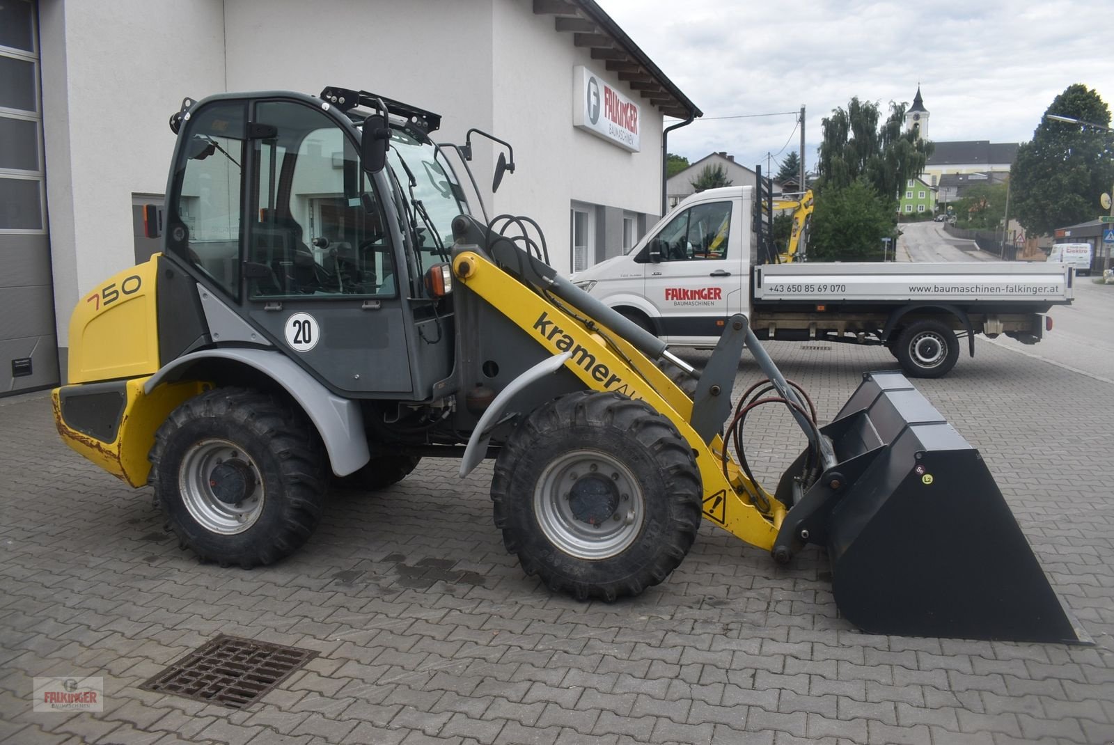 Radlader of the type Kramer 750 mit Straßenzulassung, Gebrauchtmaschine in Putzleinsdorf (Picture 2)