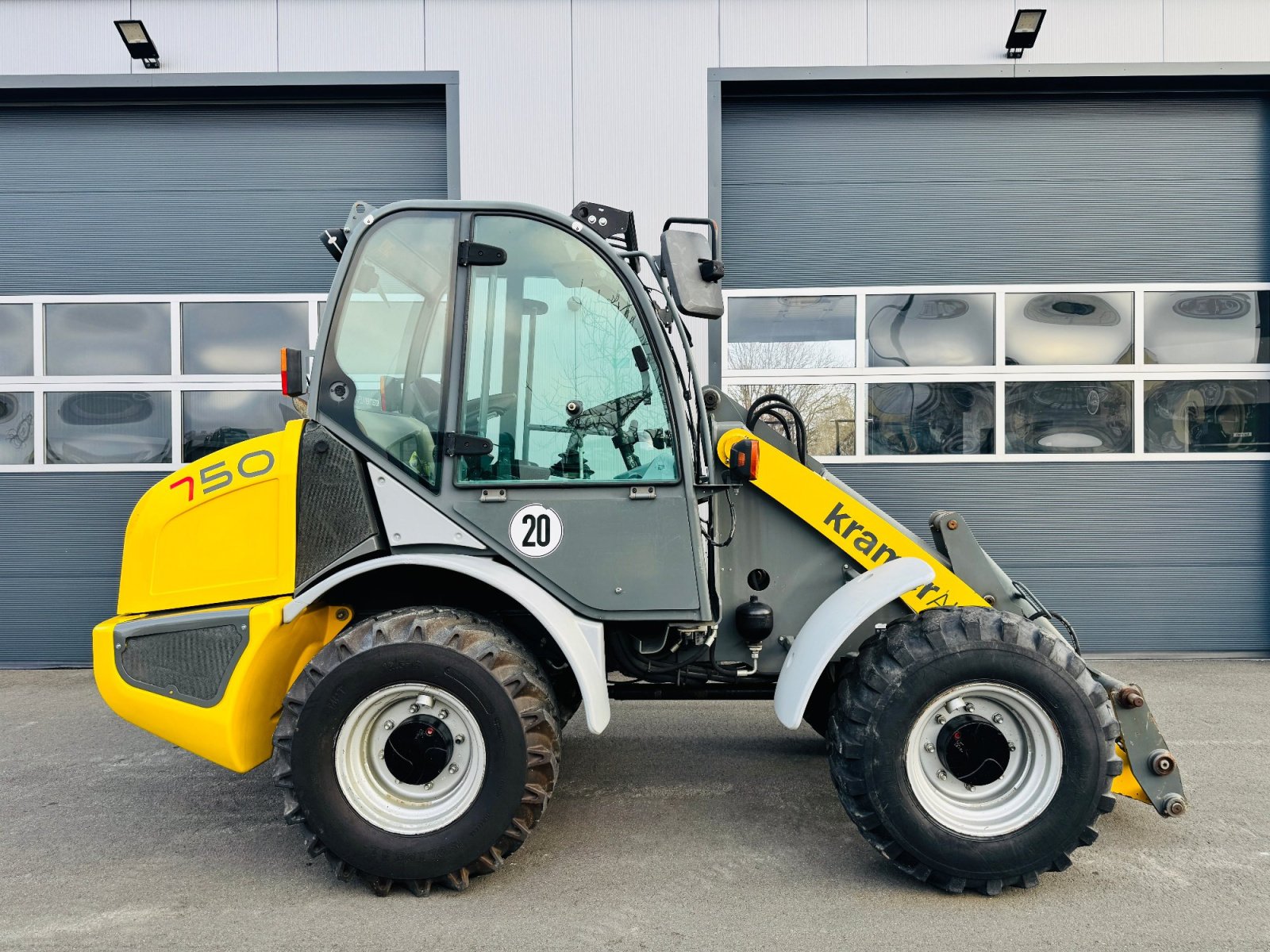 Radlader typu Kramer 750, Gebrauchtmaschine v Falkenstein (Obrázek 3)