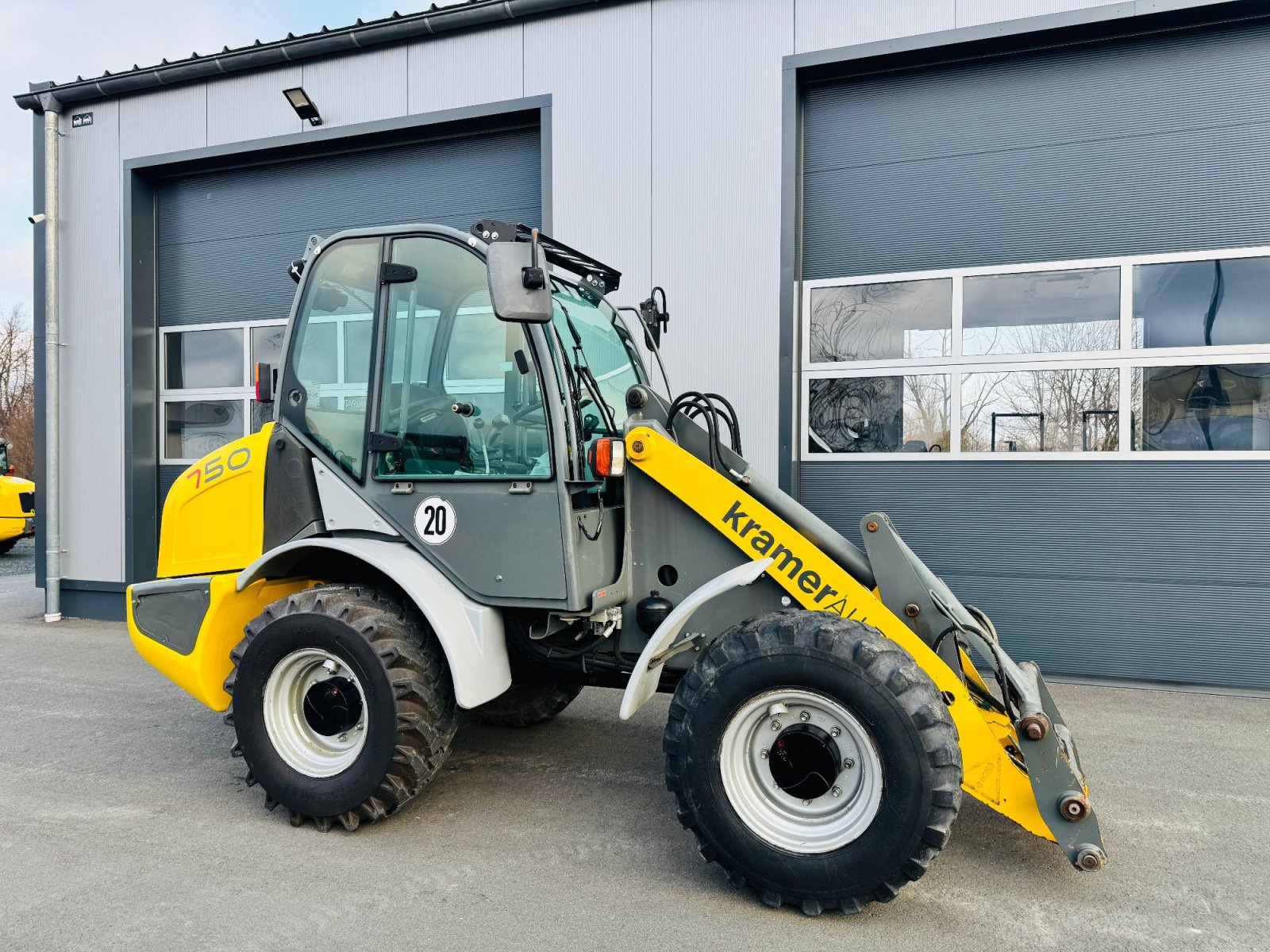 Radlader typu Kramer 750, Gebrauchtmaschine v Falkenstein (Obrázek 4)