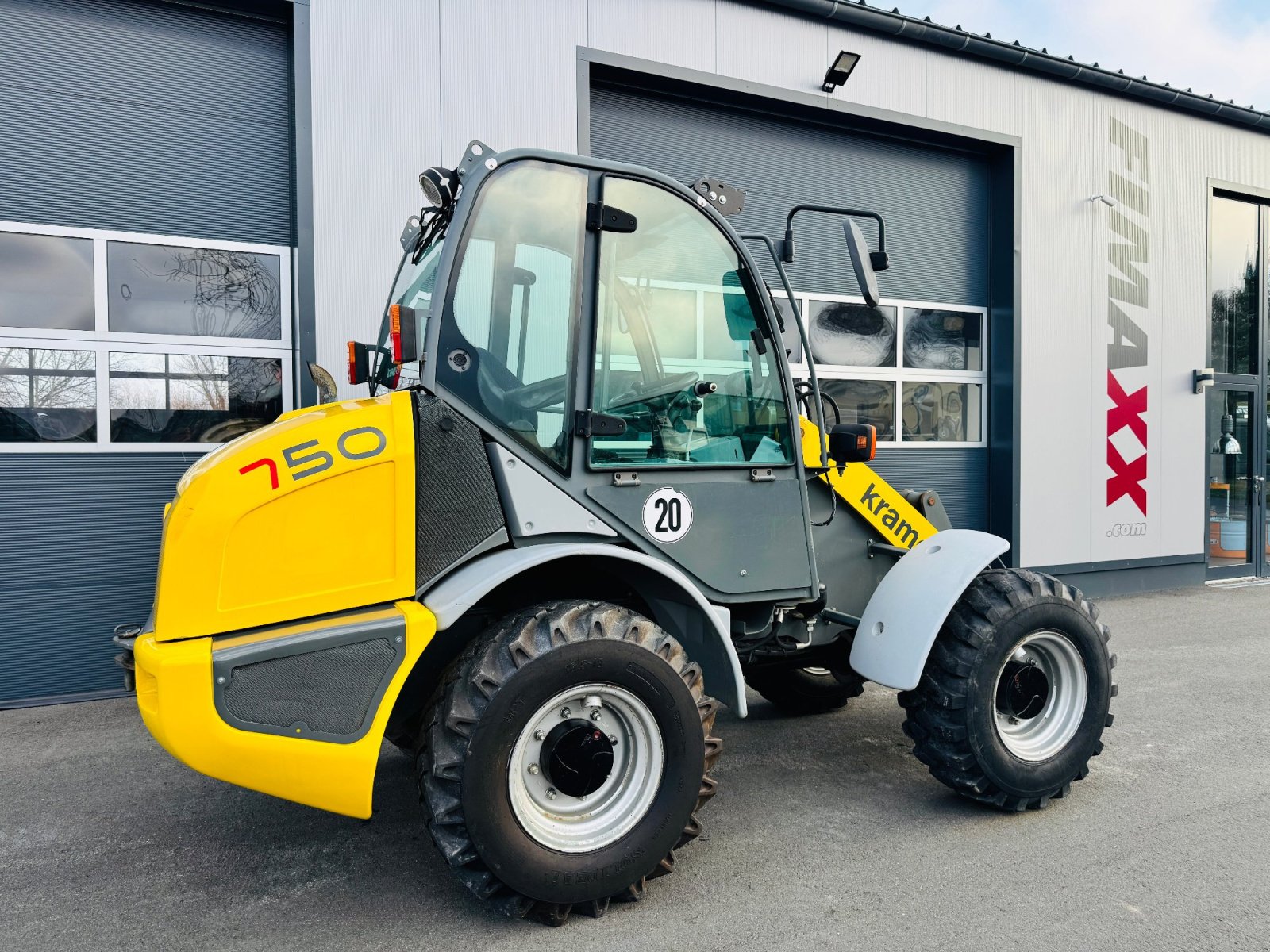 Radlader typu Kramer 750, Gebrauchtmaschine v Falkenstein (Obrázek 6)