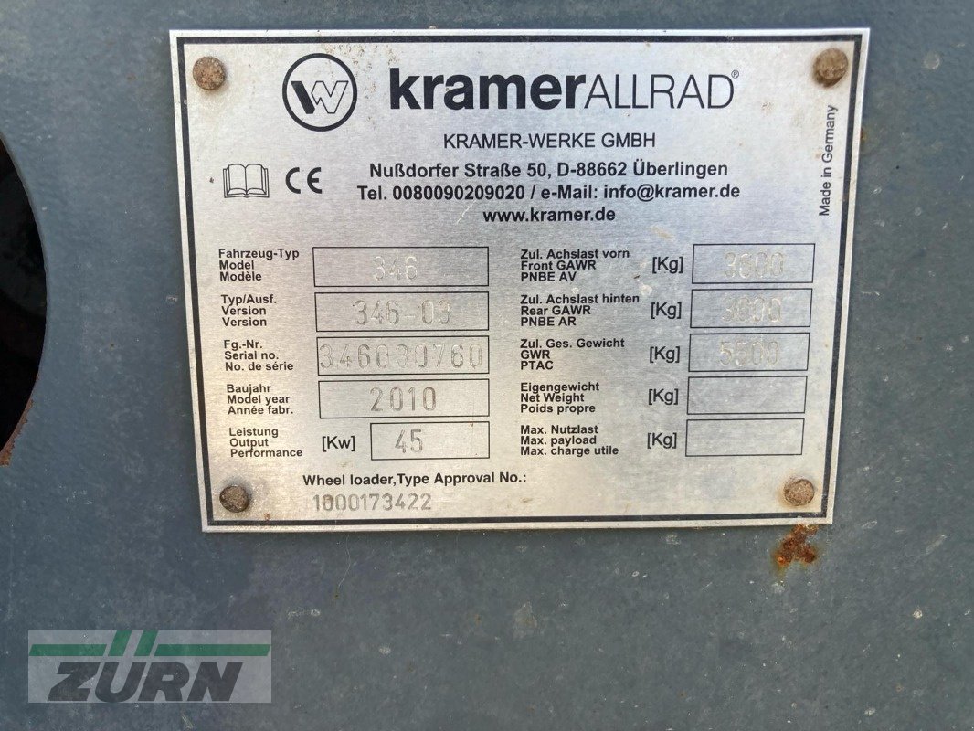 Radlader типа Kramer 750, Gebrauchtmaschine в Inneringen (Фотография 23)