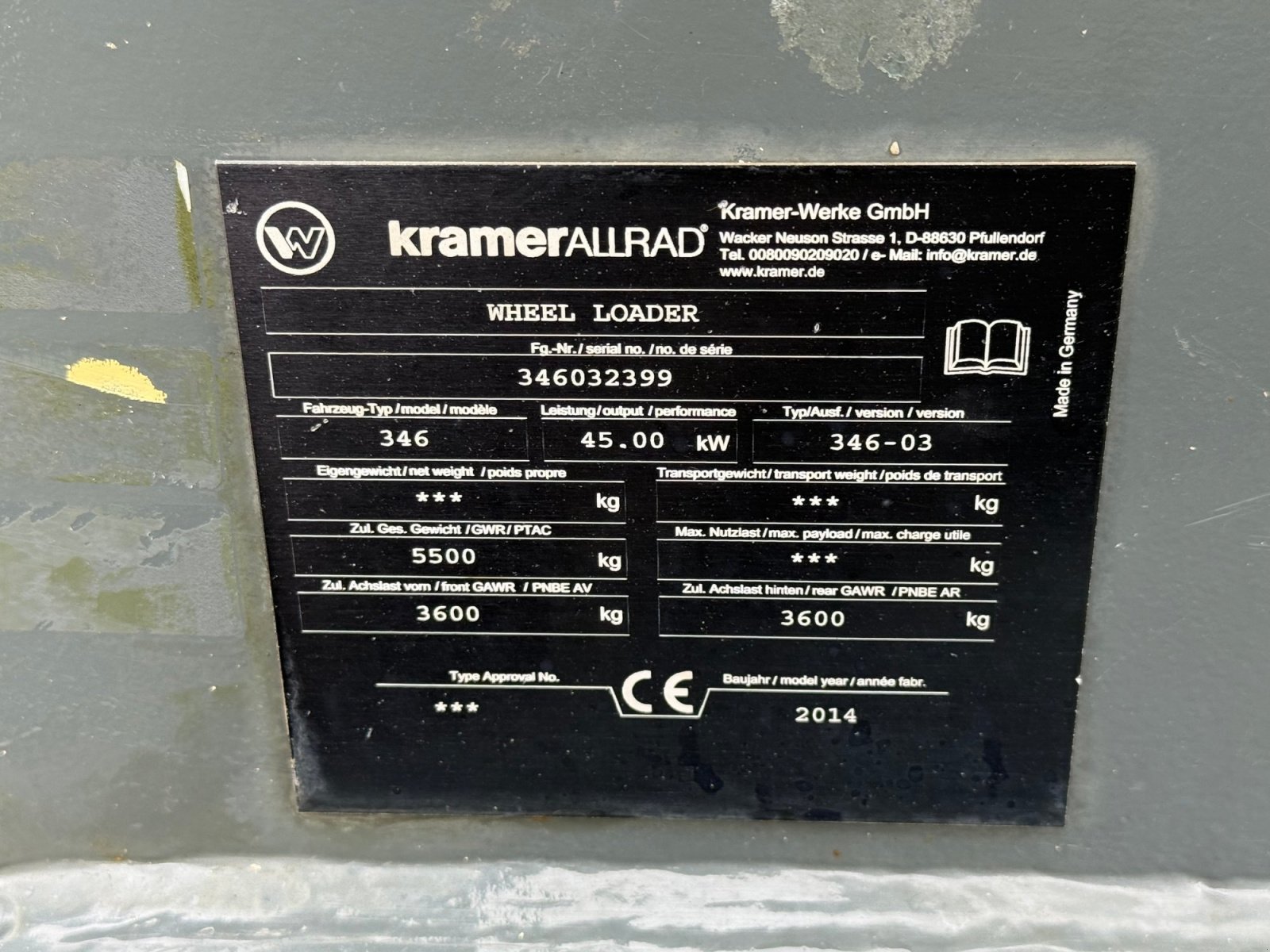 Radlader vrste Kramer 750, Gebrauchtmaschine v Neureichenau (Slika 15)