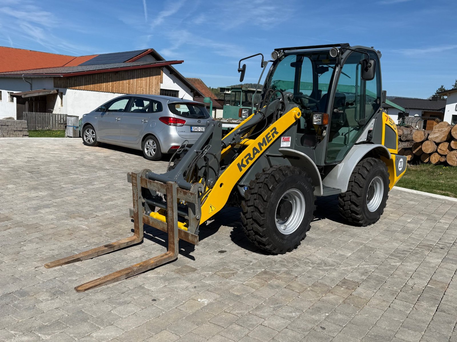 Radlader типа Kramer 750, Gebrauchtmaschine в Neureichenau (Фотография 2)