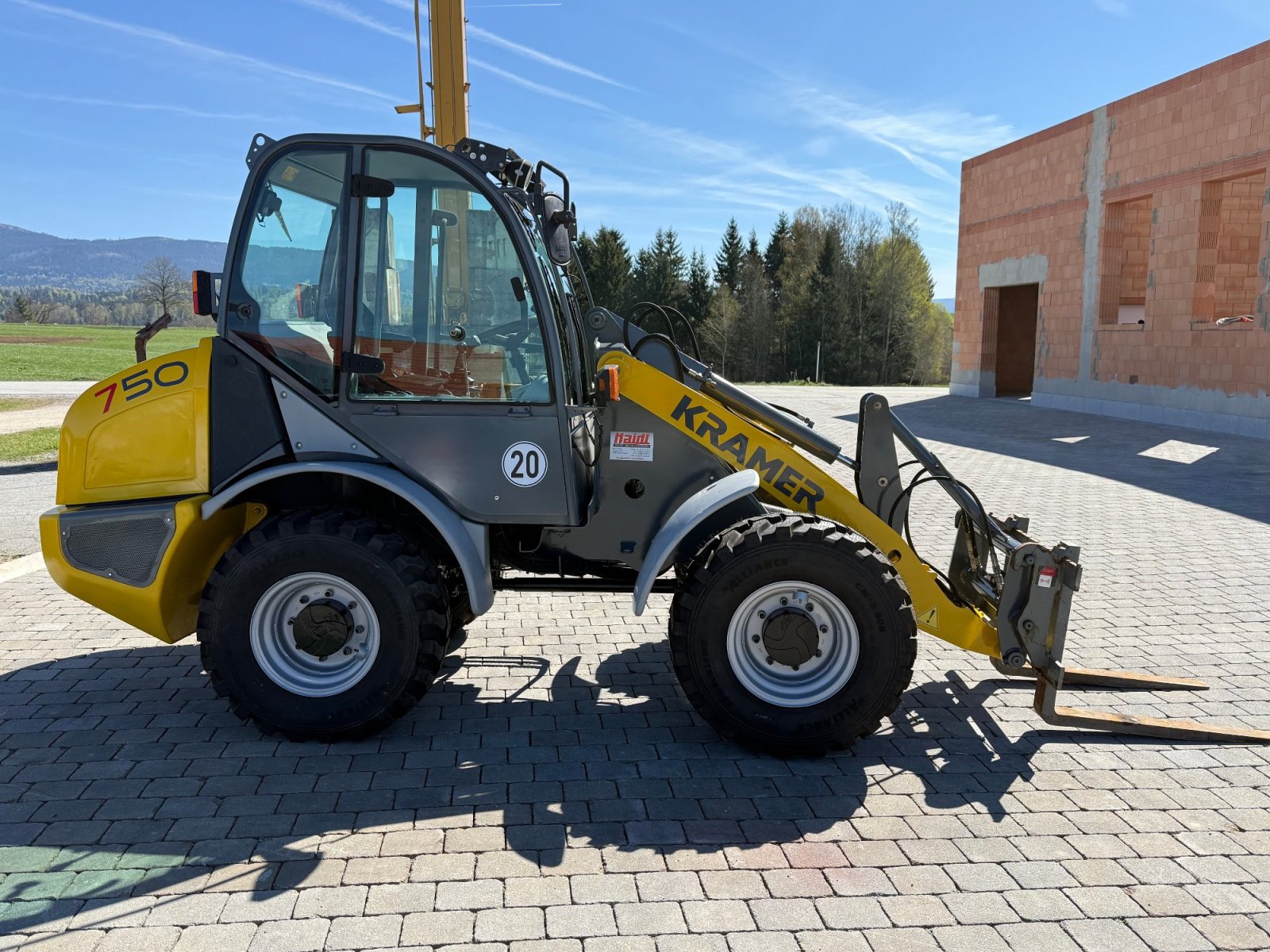 Radlader типа Kramer 750, Gebrauchtmaschine в Neureichenau (Фотография 4)