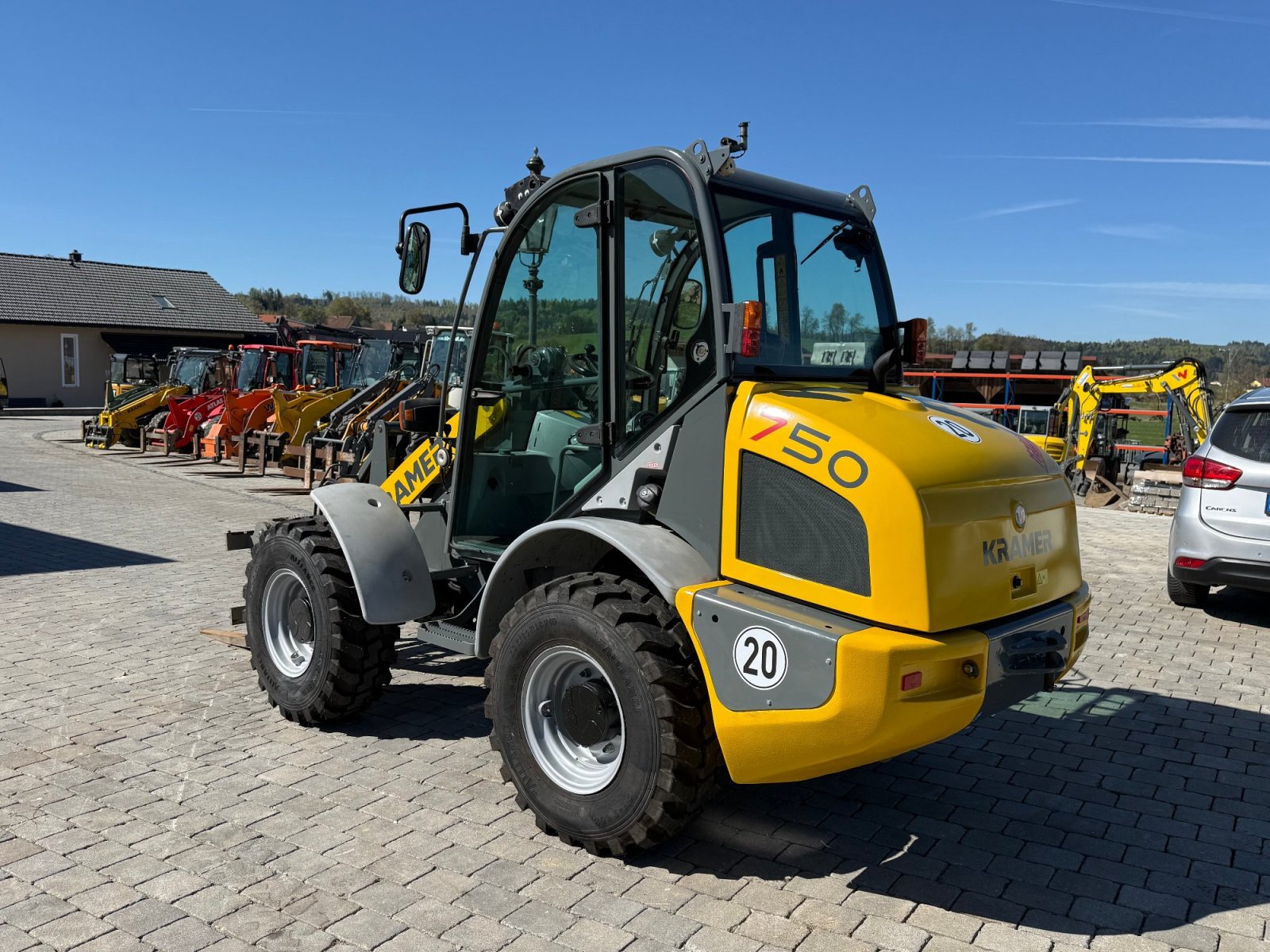 Radlader типа Kramer 750, Gebrauchtmaschine в Neureichenau (Фотография 8)