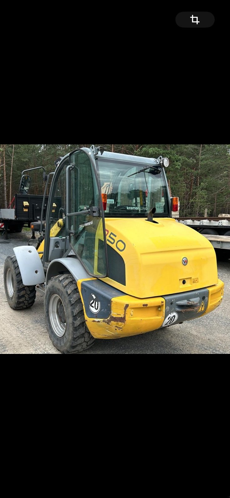 Radlader des Typs Kramer 750, Gebrauchtmaschine in Hoyerswerda (Bild 2)