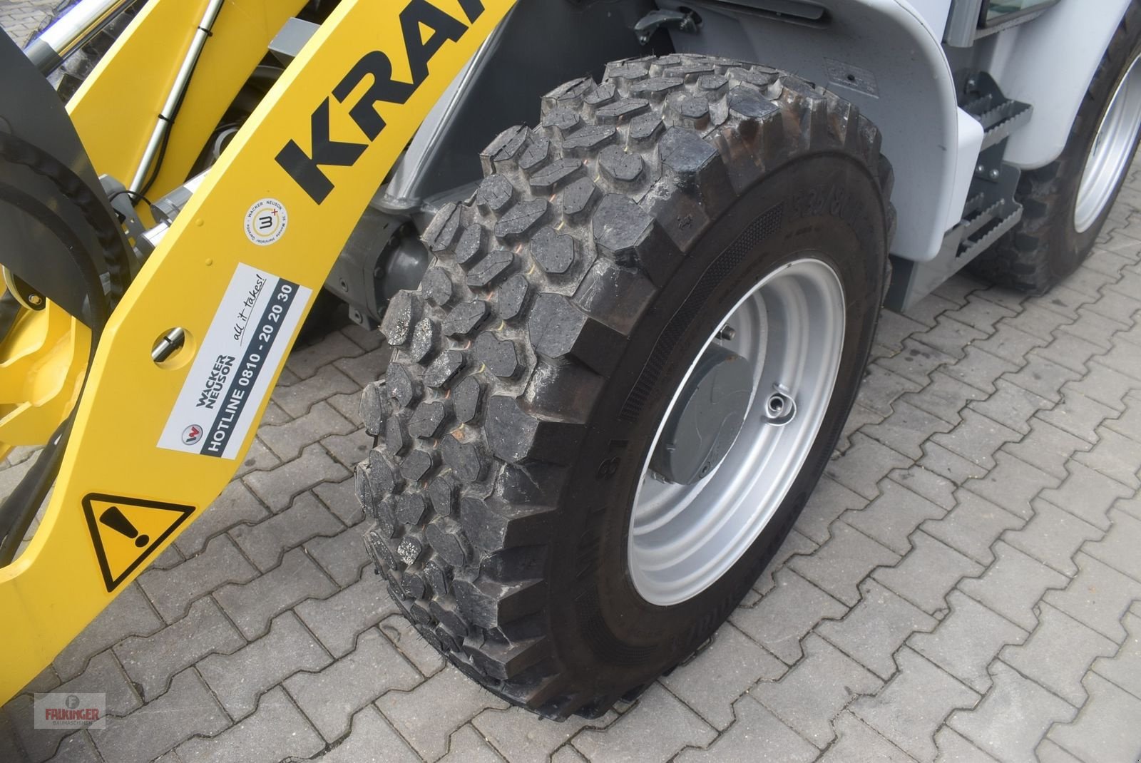 Radlader of the type Kramer 8095 30km/h mit Straßenzulassung, Gebrauchtmaschine in Putzleinsdorf (Picture 12)