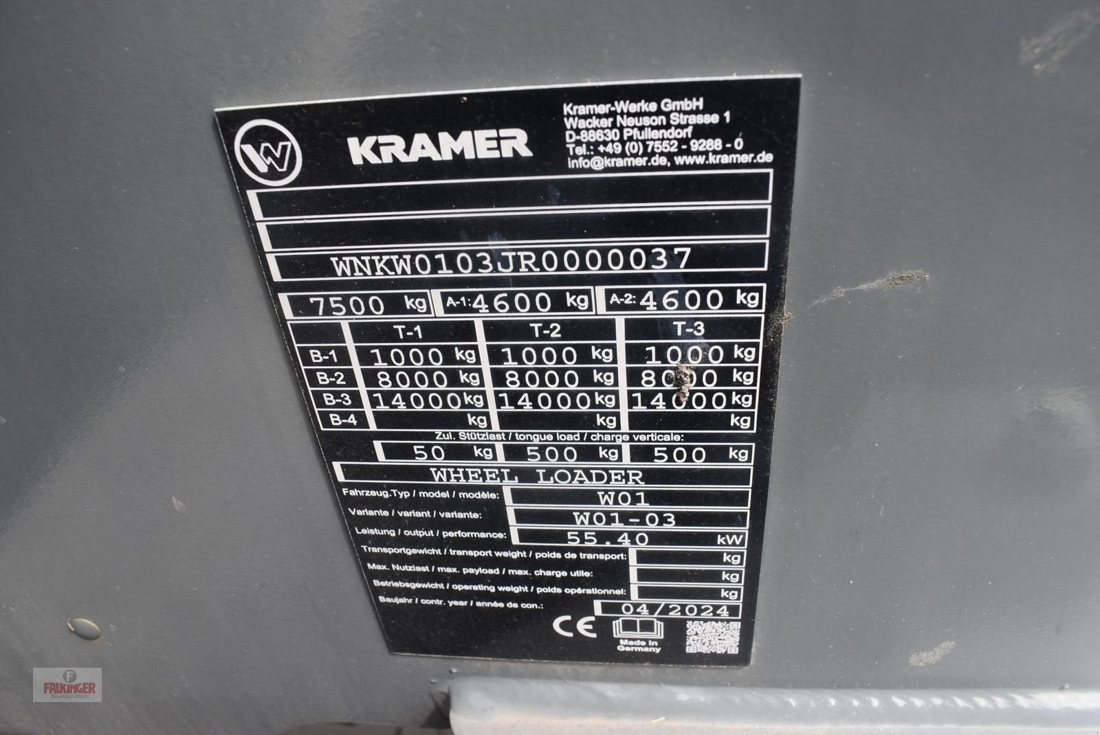 Radlader of the type Kramer 8095 30km/h mit Straßenzulassung, Gebrauchtmaschine in Putzleinsdorf (Picture 15)