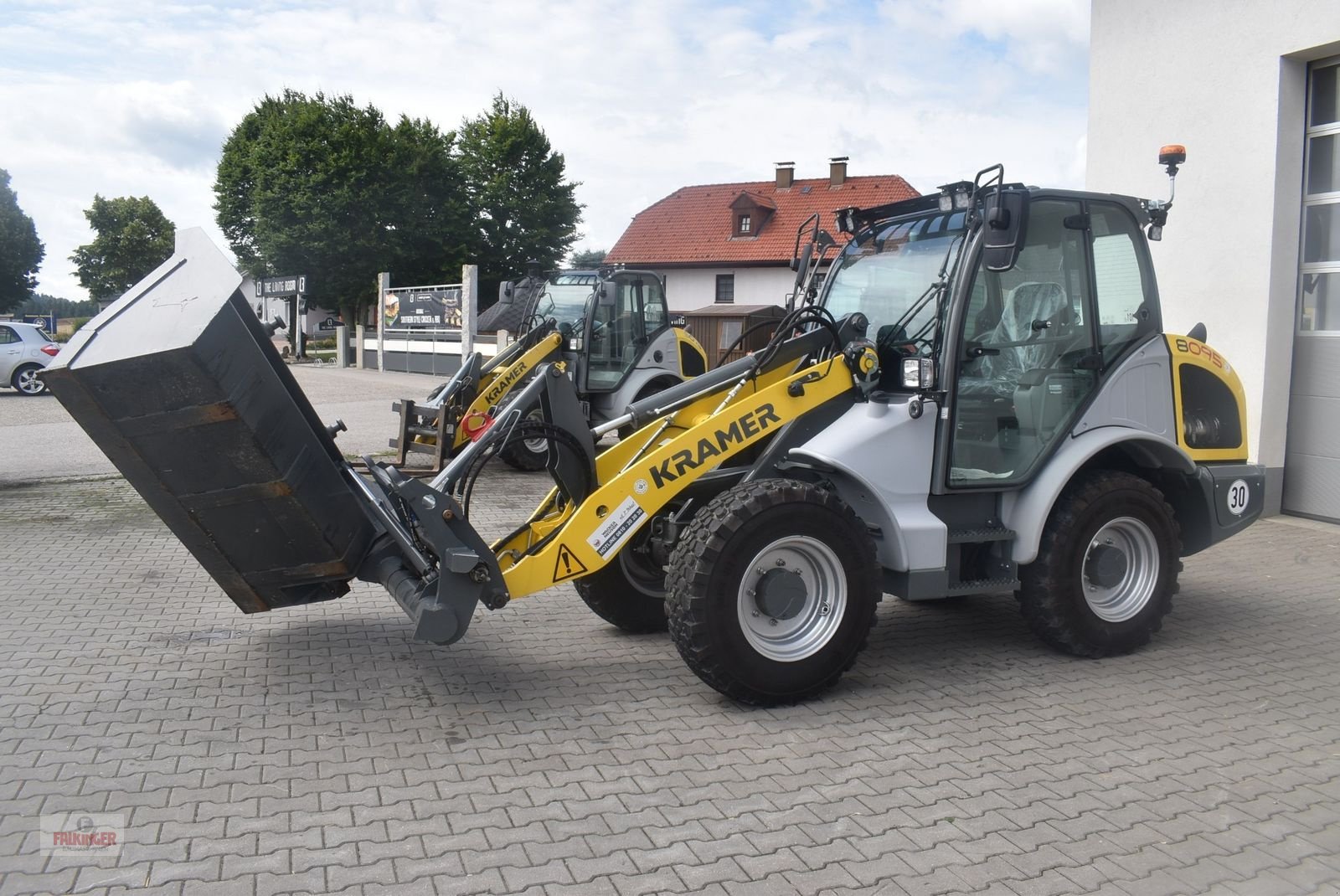 Radlader of the type Kramer 8095 30km/h mit Straßenzulassung, Gebrauchtmaschine in Putzleinsdorf (Picture 1)