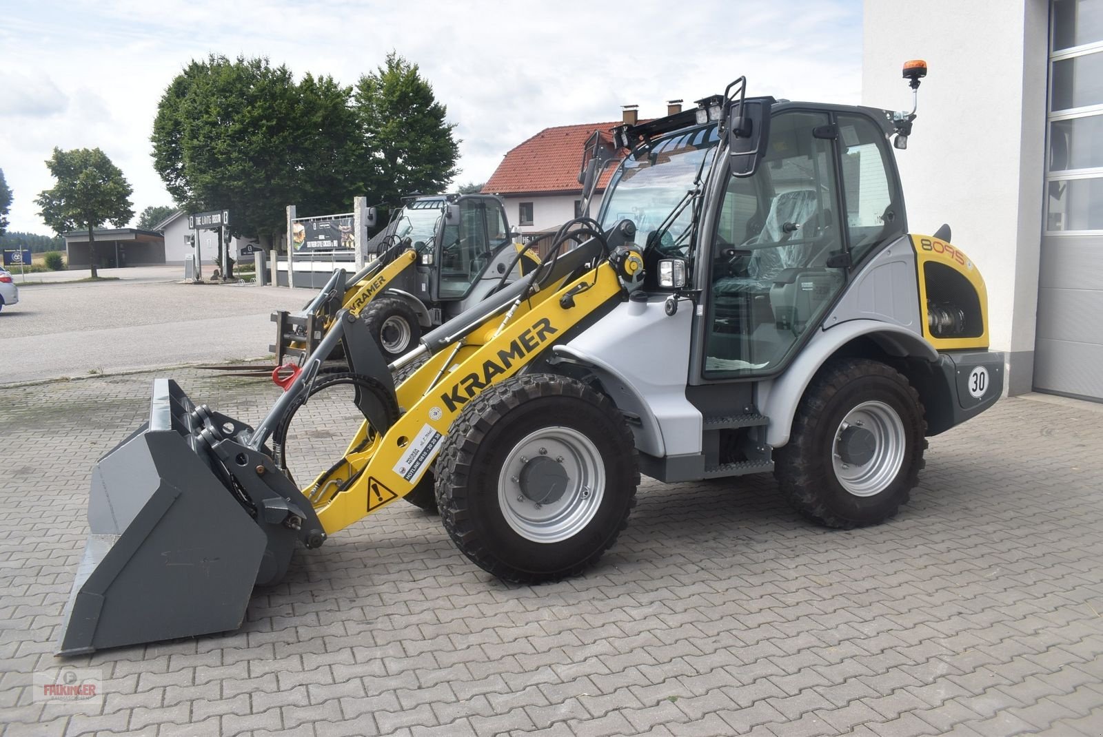 Radlader of the type Kramer 8095 30km/h mit Straßenzulassung, Gebrauchtmaschine in Putzleinsdorf (Picture 2)
