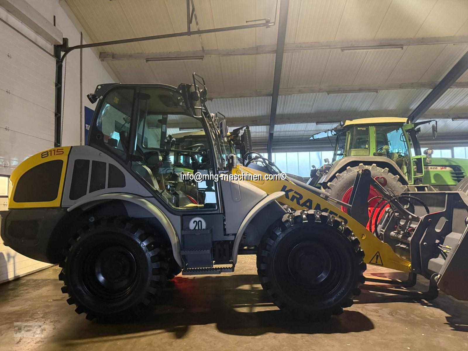 Radlader tip Kramer 8115 Radlader nur 455 h, Gebrauchtmaschine in Gescher (Poză 1)