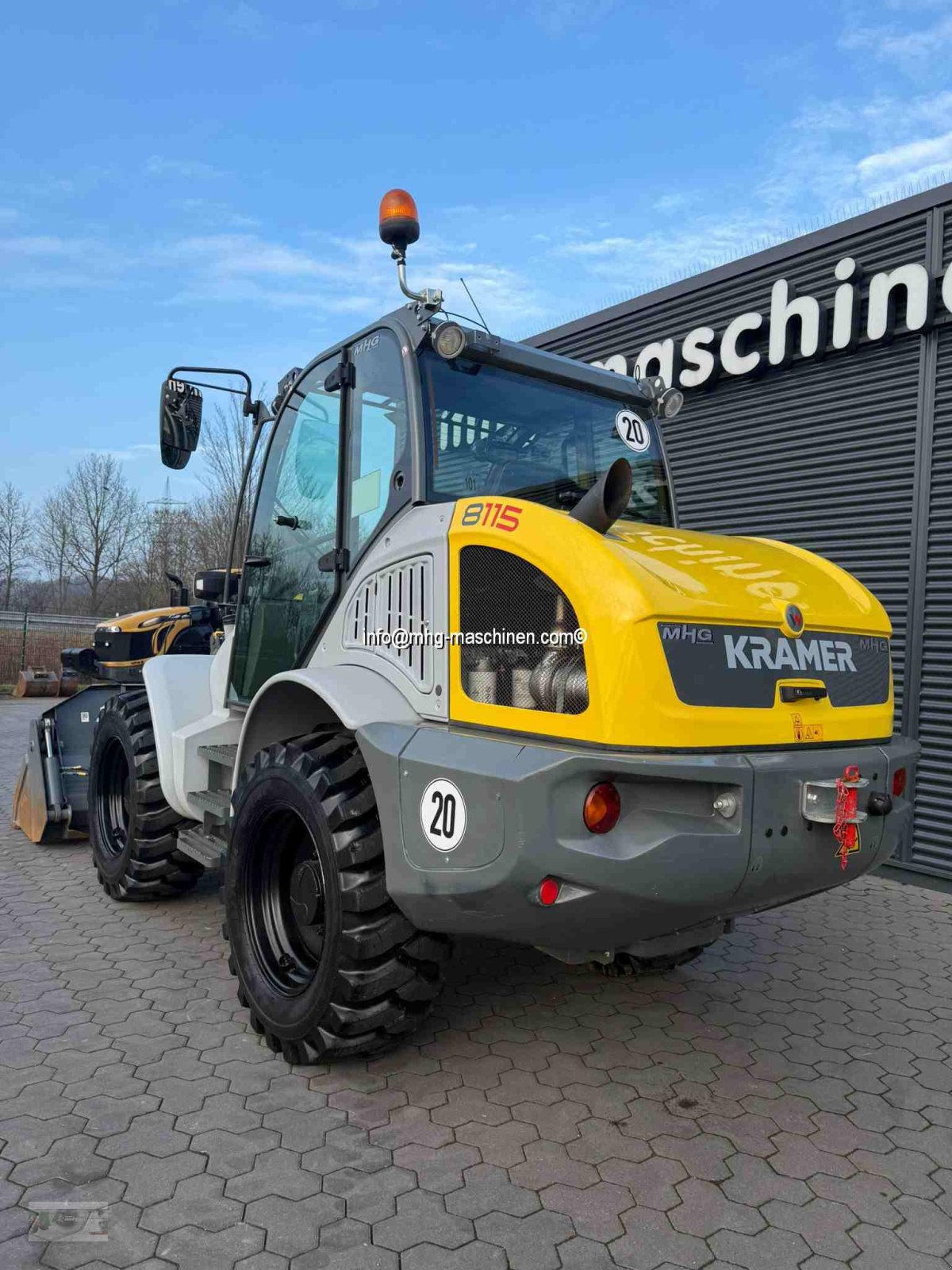 Radlader от тип Kramer 8115 Radlader nur 455 h, Gebrauchtmaschine в Gescher (Снимка 4)