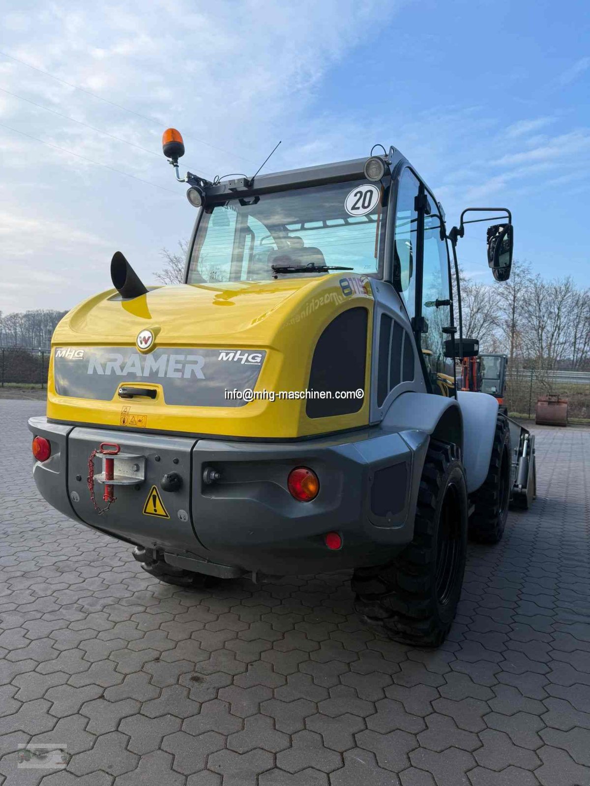 Radlader от тип Kramer 8115 Radlader nur 455 h, Gebrauchtmaschine в Gescher (Снимка 5)