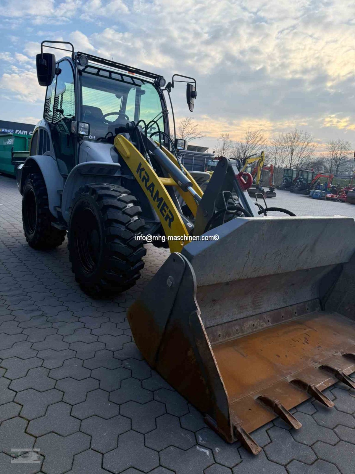 Radlader от тип Kramer 8115 Radlader nur 455 h, Gebrauchtmaschine в Gescher (Снимка 7)