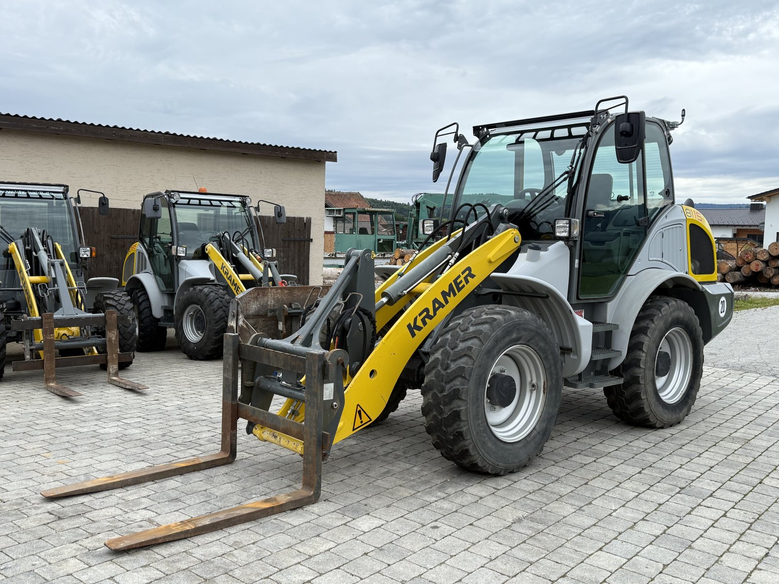 Radlader of the type Kramer 8115, Gebrauchtmaschine in Neureichenau (Picture 2)